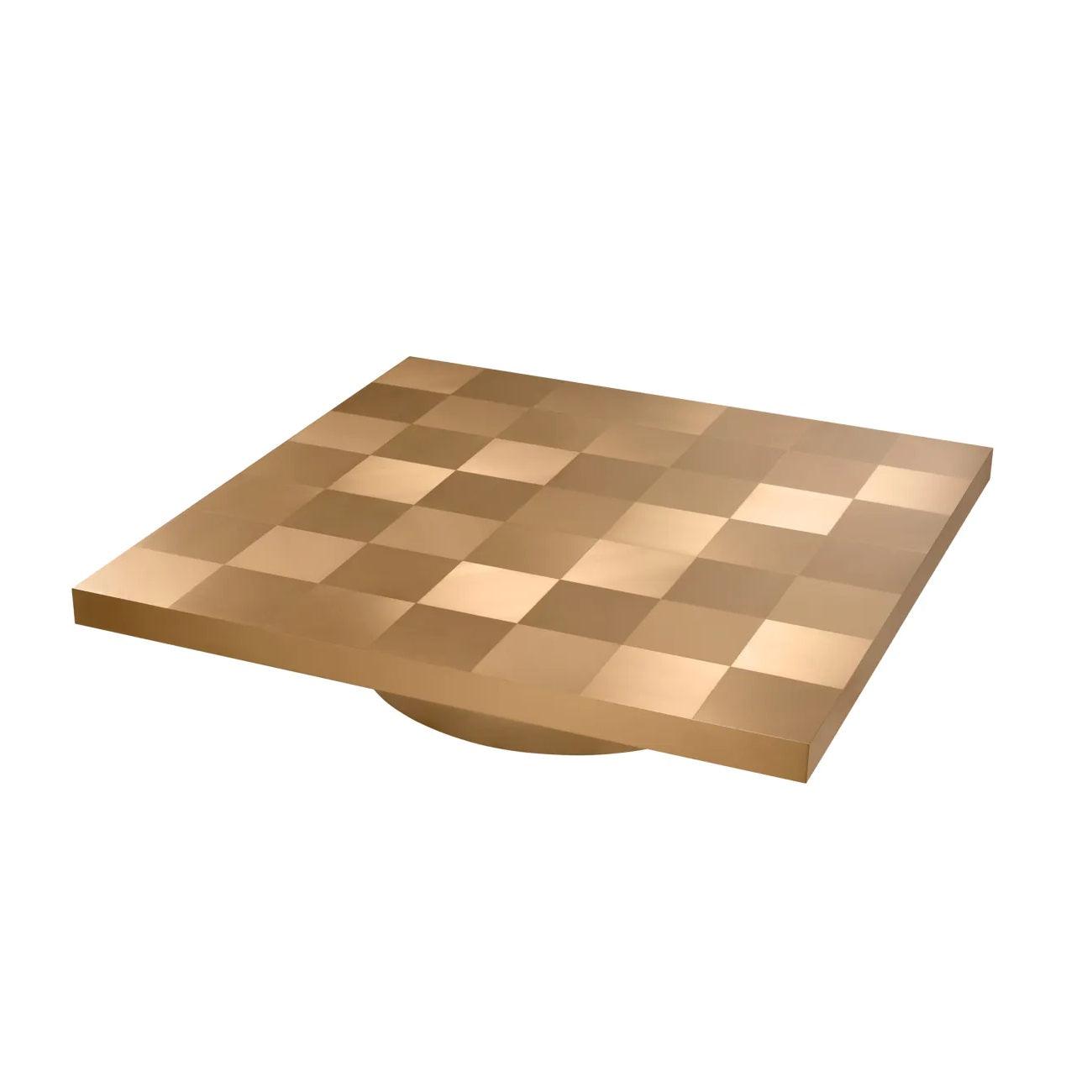 Stolik kawowy LAPORTE mosiężny Eichholtz Eye on Design