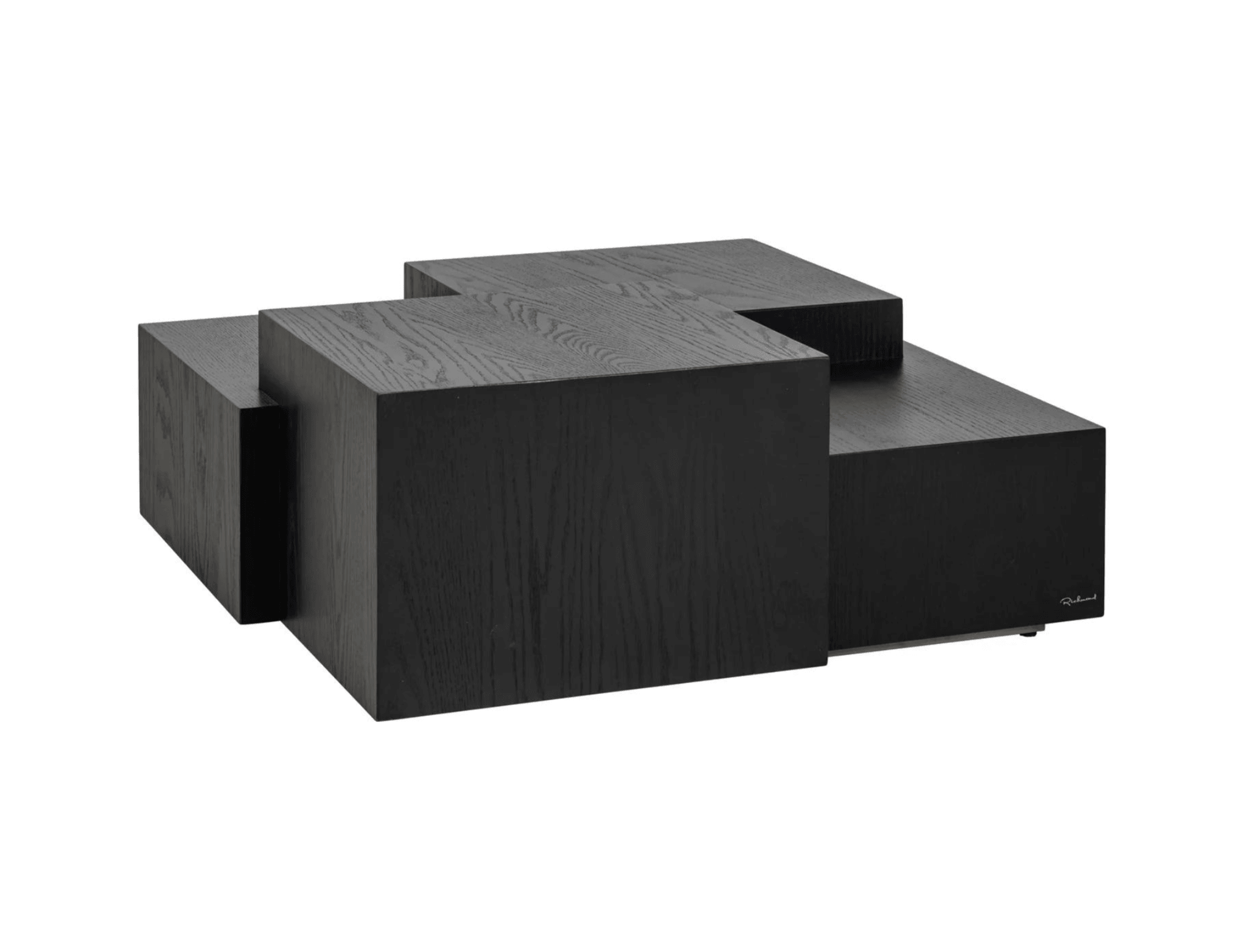 Stolik kawowy LENNOX czarny fornir dębowy Richmond Interiors Eye on Design