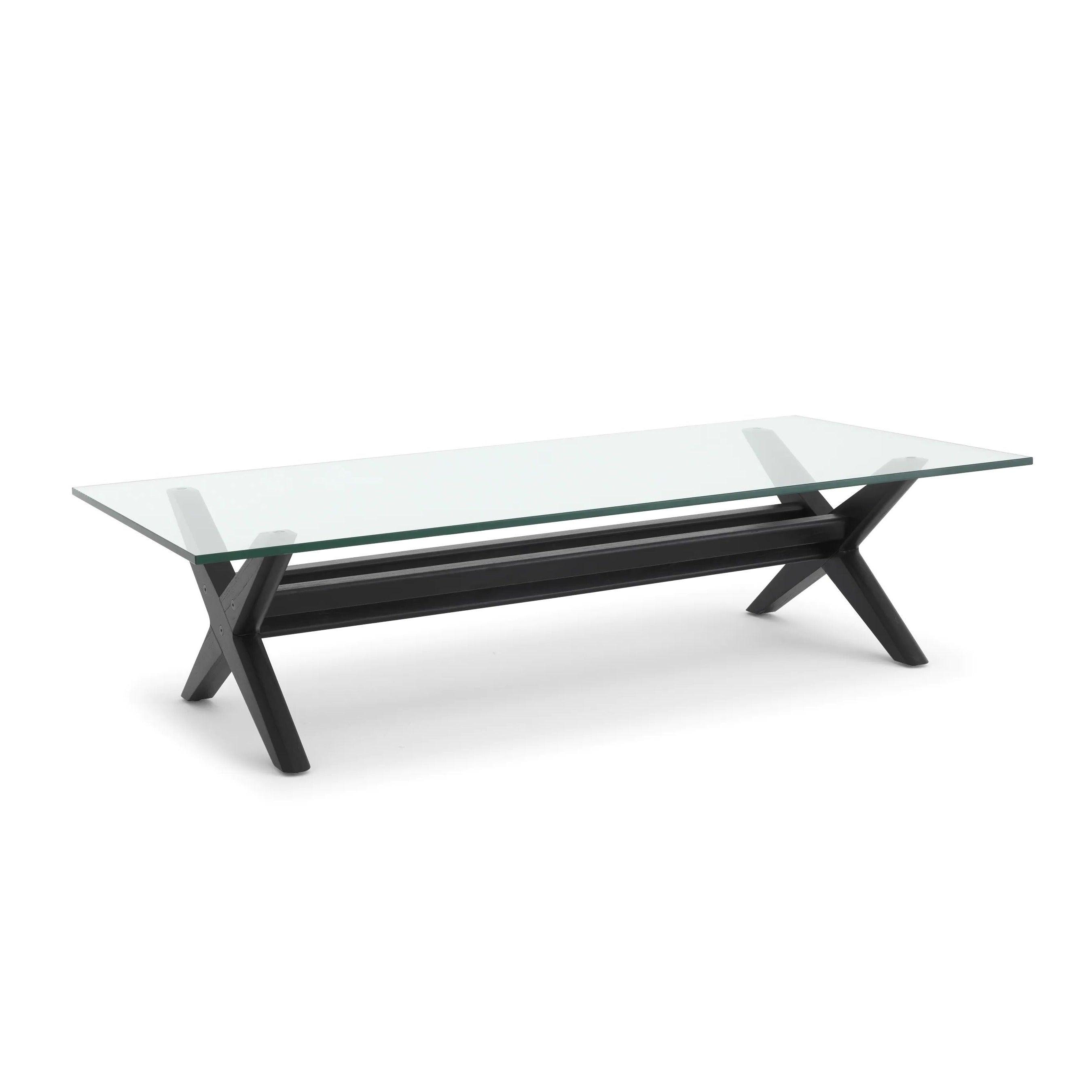 Stolik kawowy MAYNOR czarne drewno Eichholtz Eye on Design