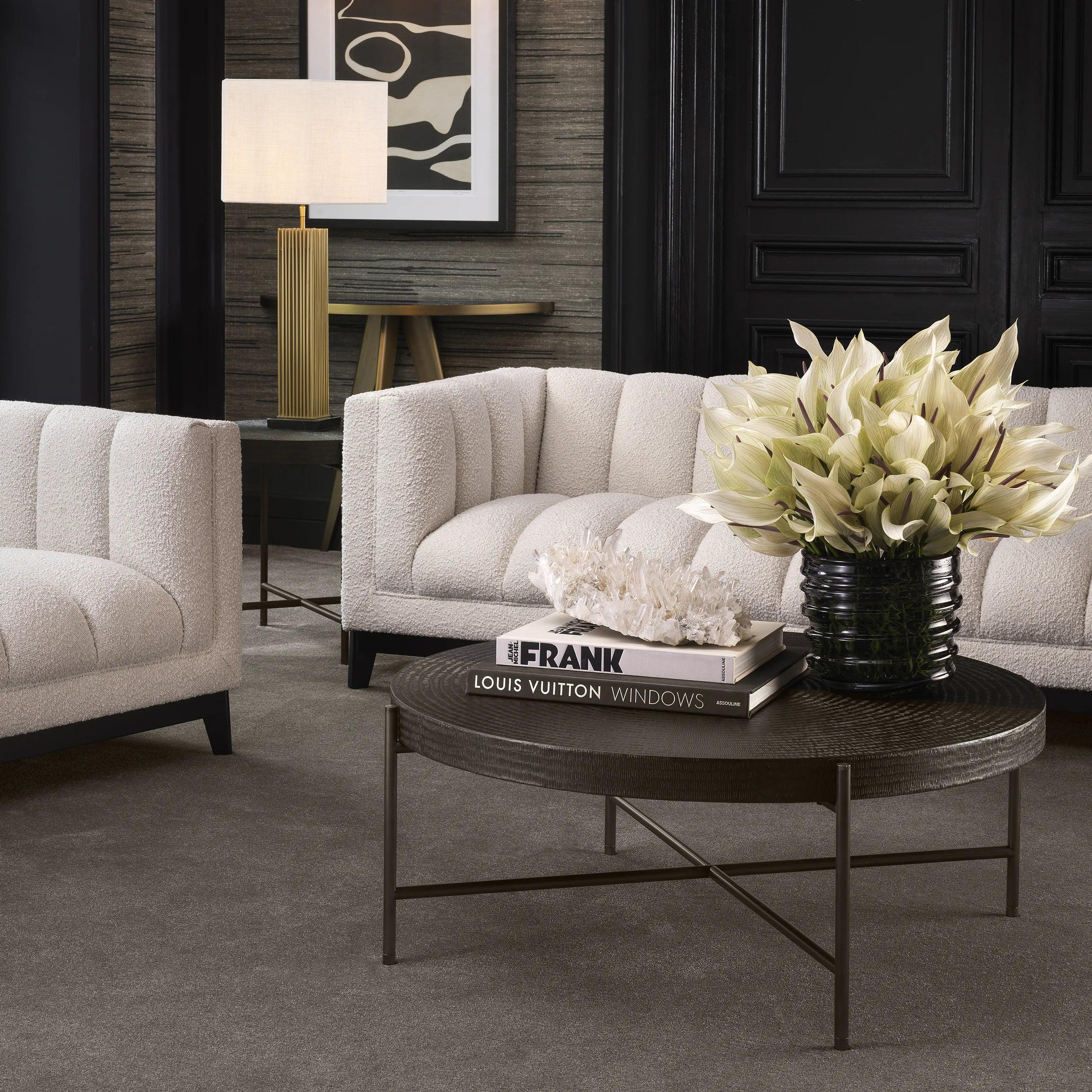 Stolik kawowy NIKOS czarny Eichholtz Eye on Design