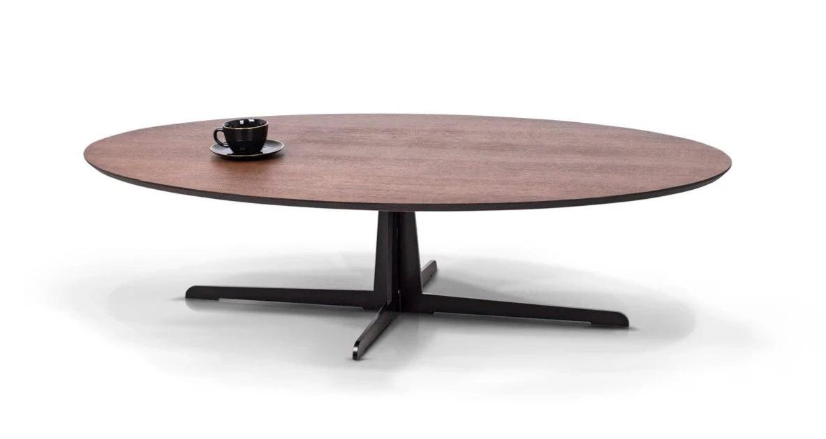 Stolik kawowy NOZZA fornir orzech amerykański Rosanero Eye on Design