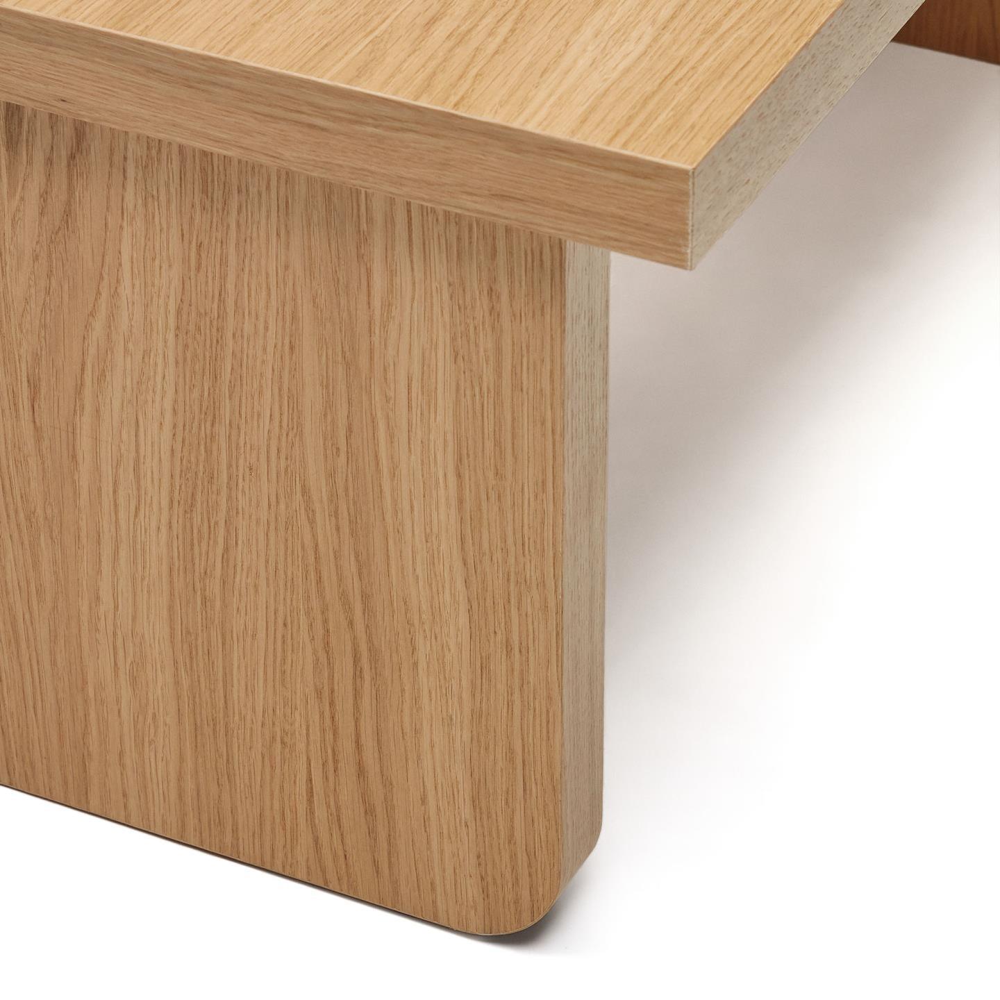 Stolik kawowy OAQ fornir dębowy La Forma Eye on Design