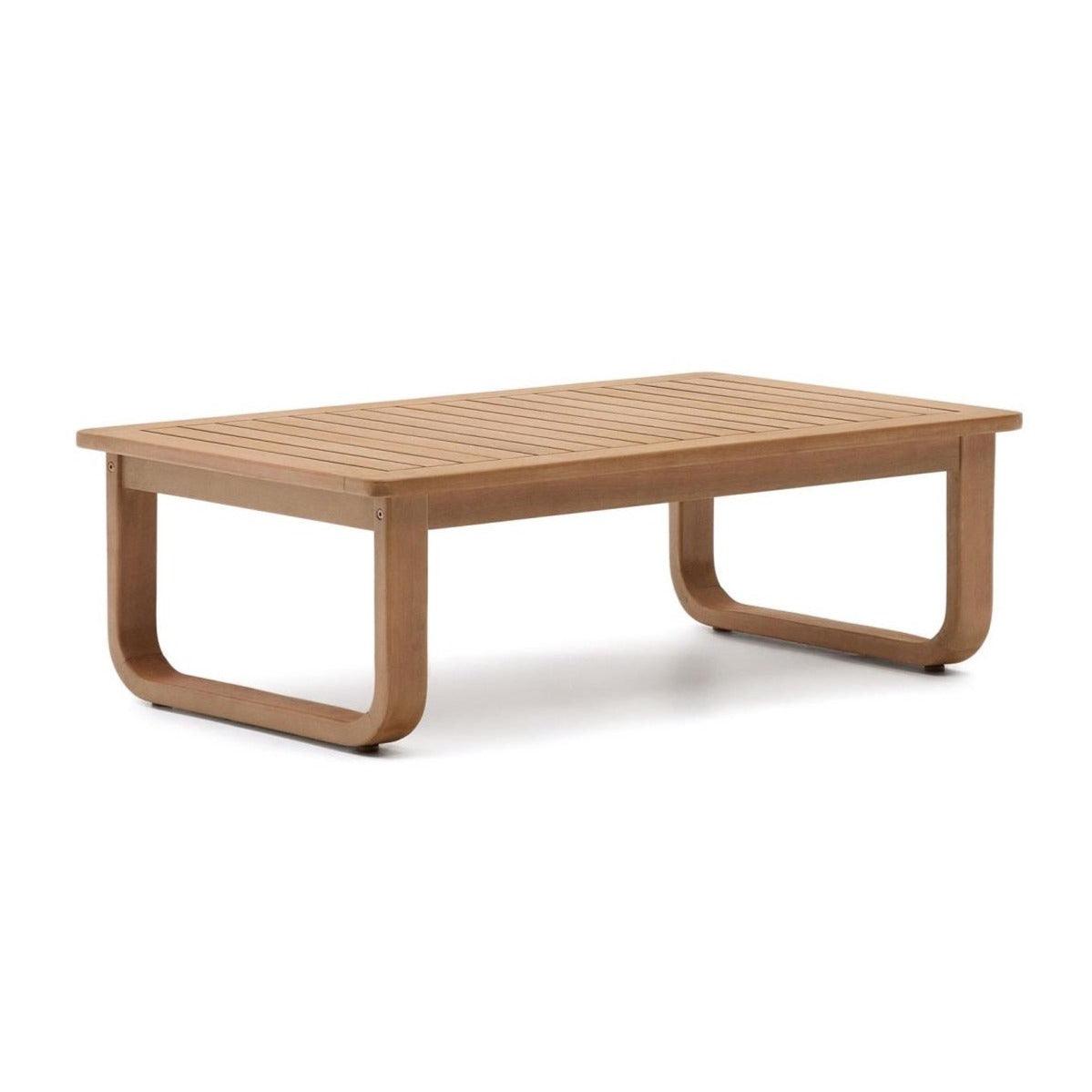 Stolik kawowy ogrodowy SACALETA lite drewno eukaliptusowe La Forma Eye on Design