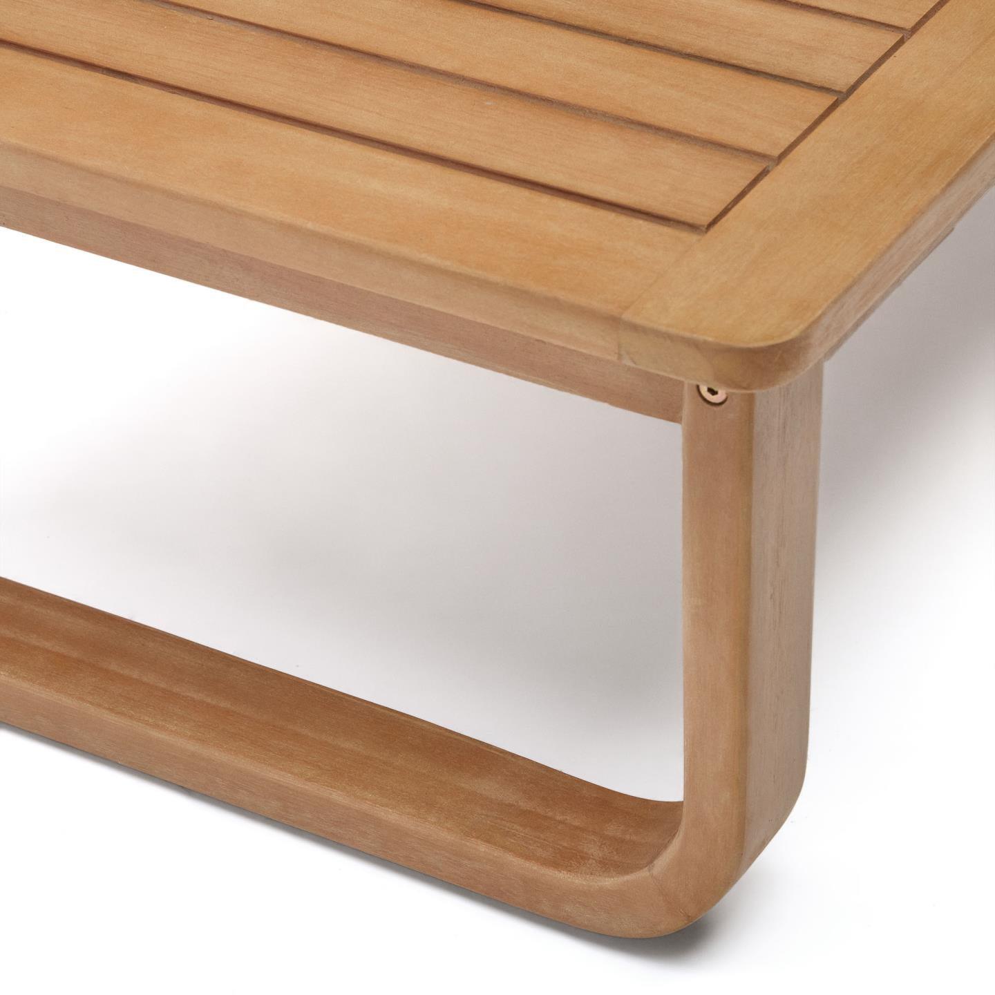 Stolik kawowy ogrodowy SACALETA lite drewno eukaliptusowe La Forma Eye on Design