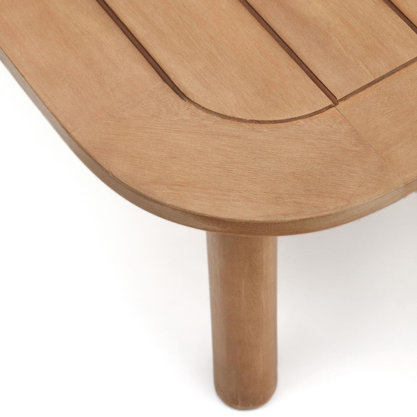 Stolik kawowy ogrodowy SACOVA lite drewno eukaliptusowe La Forma Eye on Design