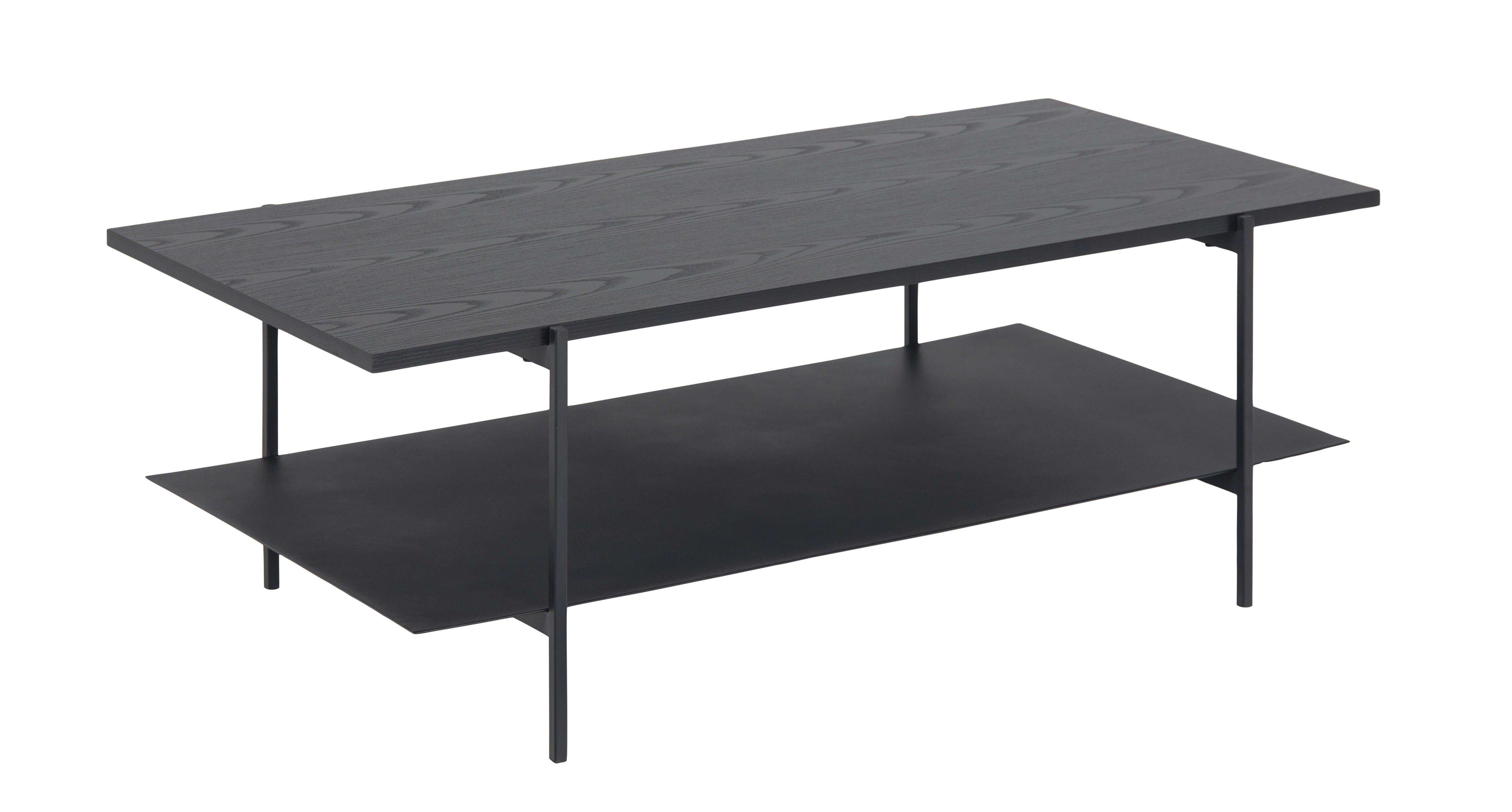 Stolik kawowy PELLE czarny Home Essentials Eye on Design