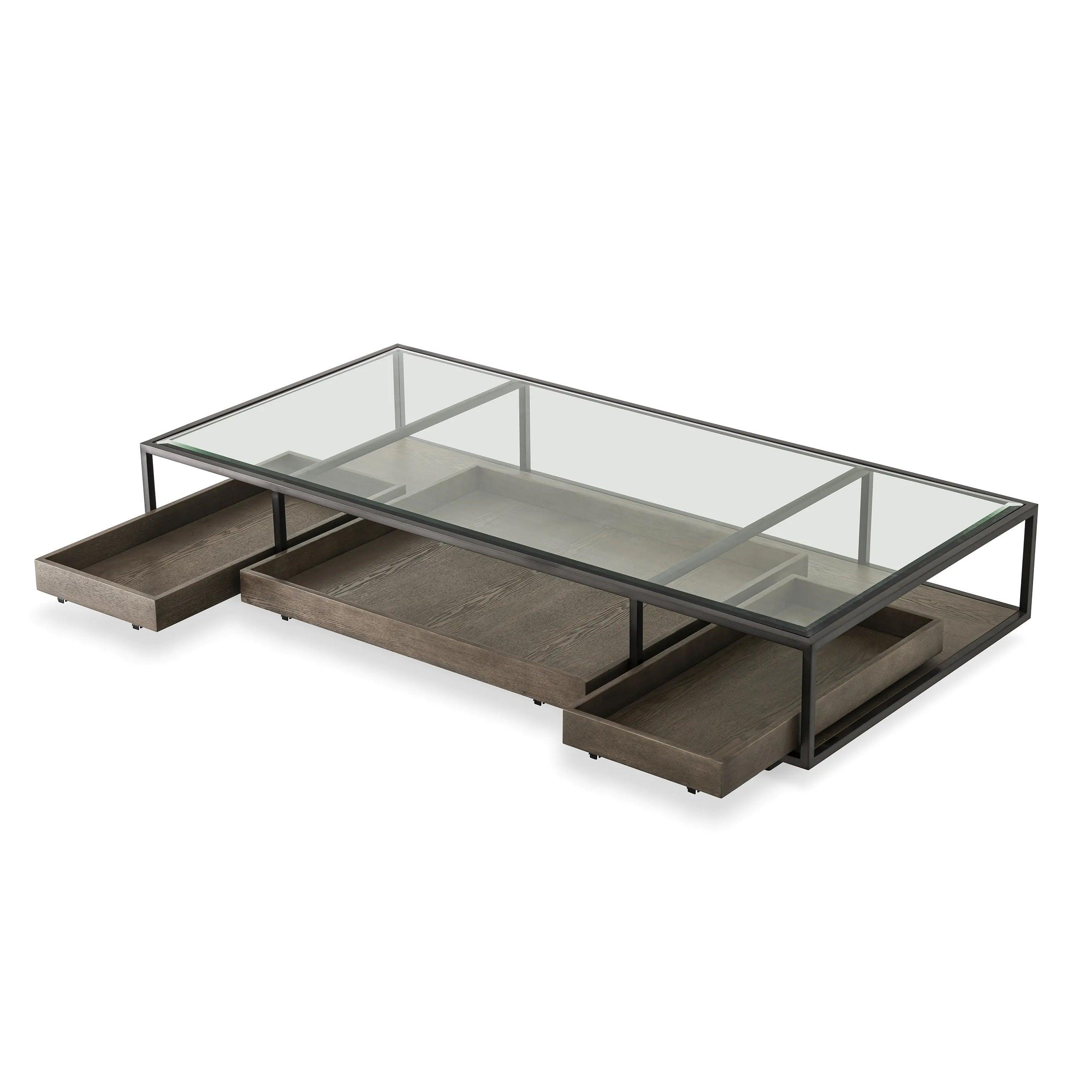 Stolik kawowy ROXTON ciemnoszary Eichholtz Eye on Design