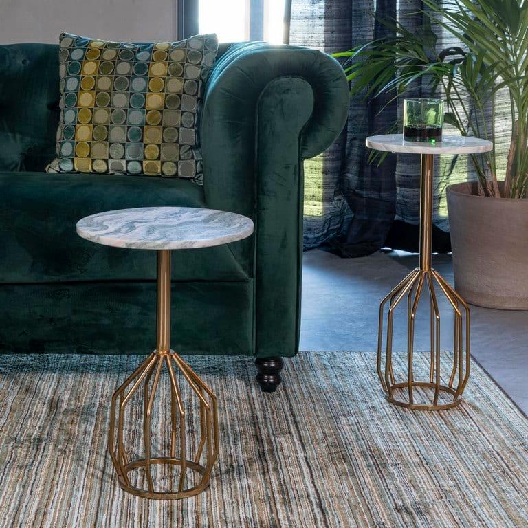 Stolik kawowy SALERNO M marmur Dutchbone Eye on Design