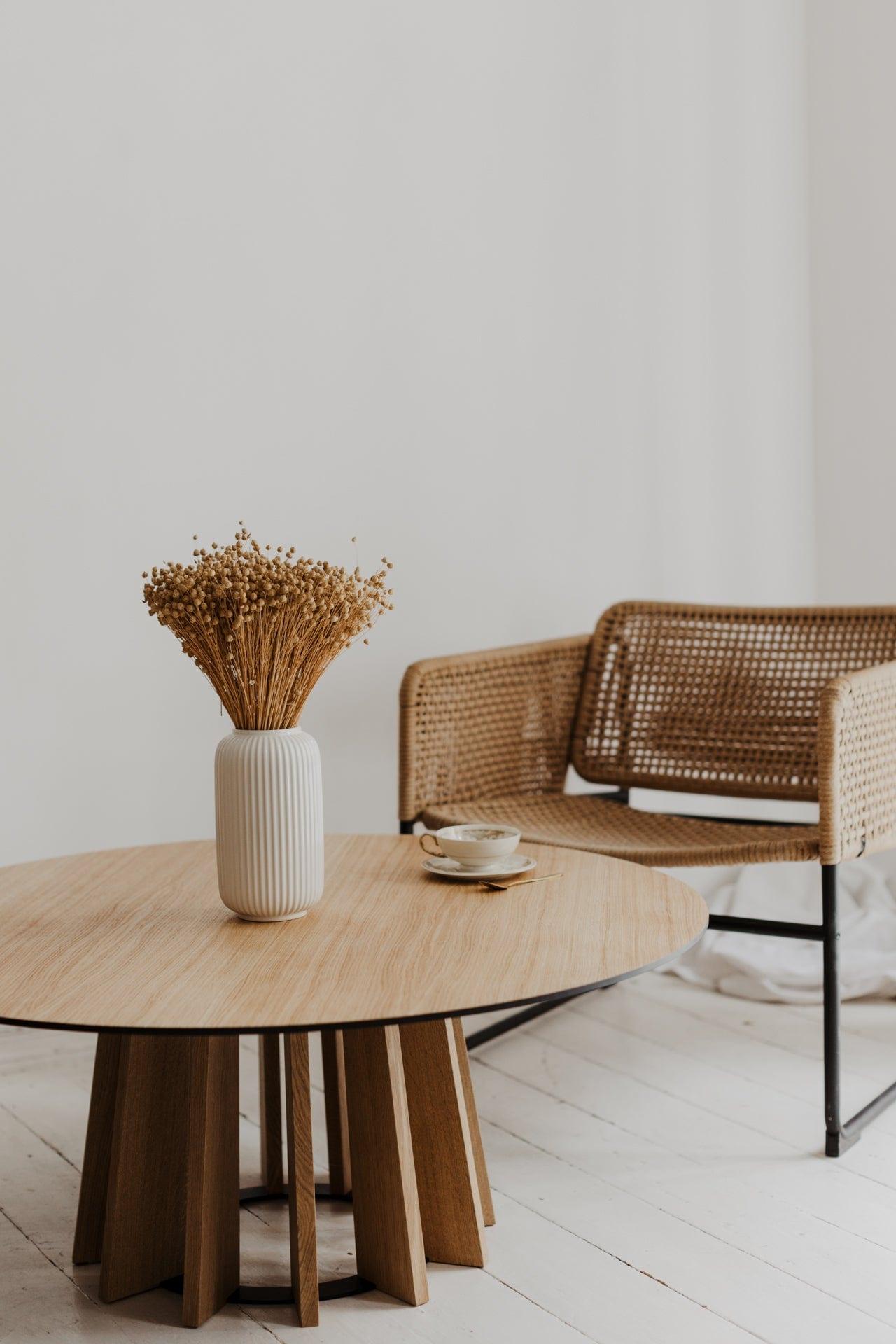 Stolik kawowy TAVLE naturalny dąb Nordifra Eye on Design