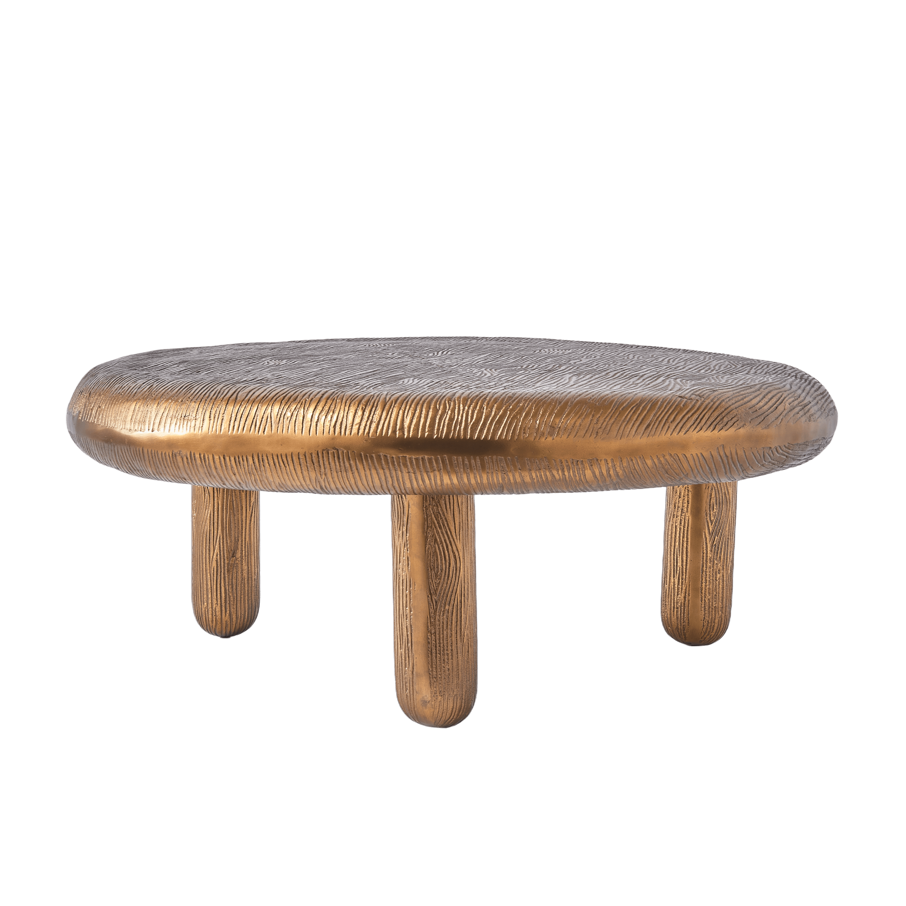 Stolik kawowy THICK DISC miedziany Pols Potten Eye on Design