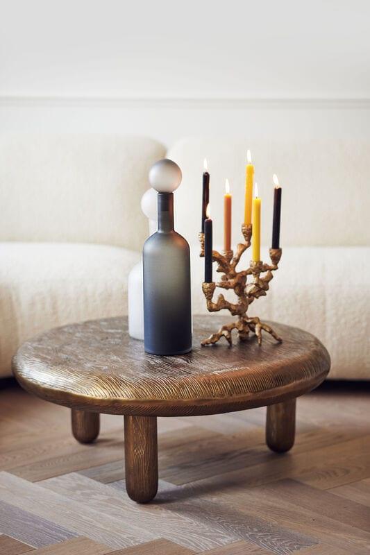 Stolik kawowy THICK DISC miedziany Pols Potten Eye on Design