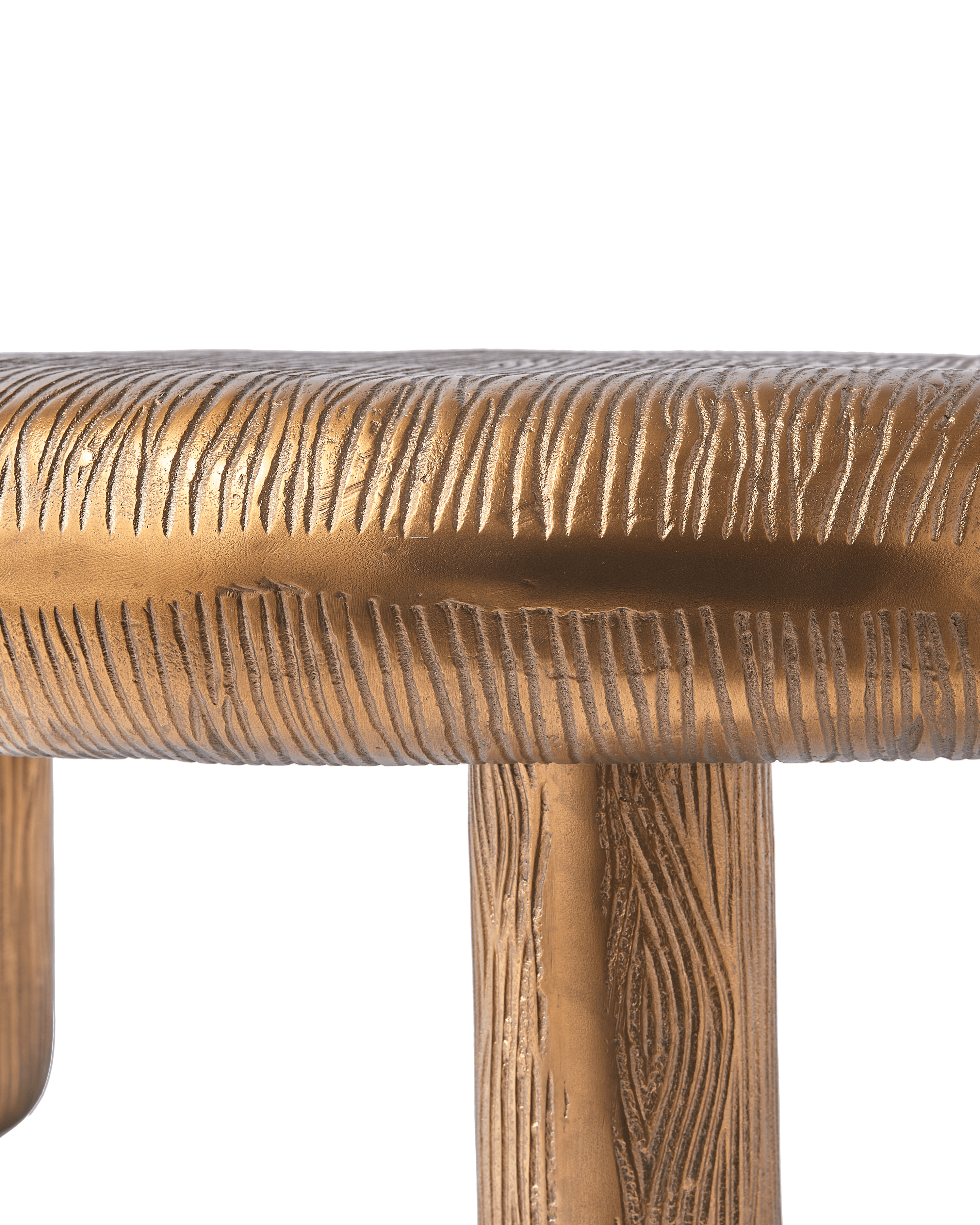 Stolik kawowy THICK DISC miedziany Pols Potten Eye on Design