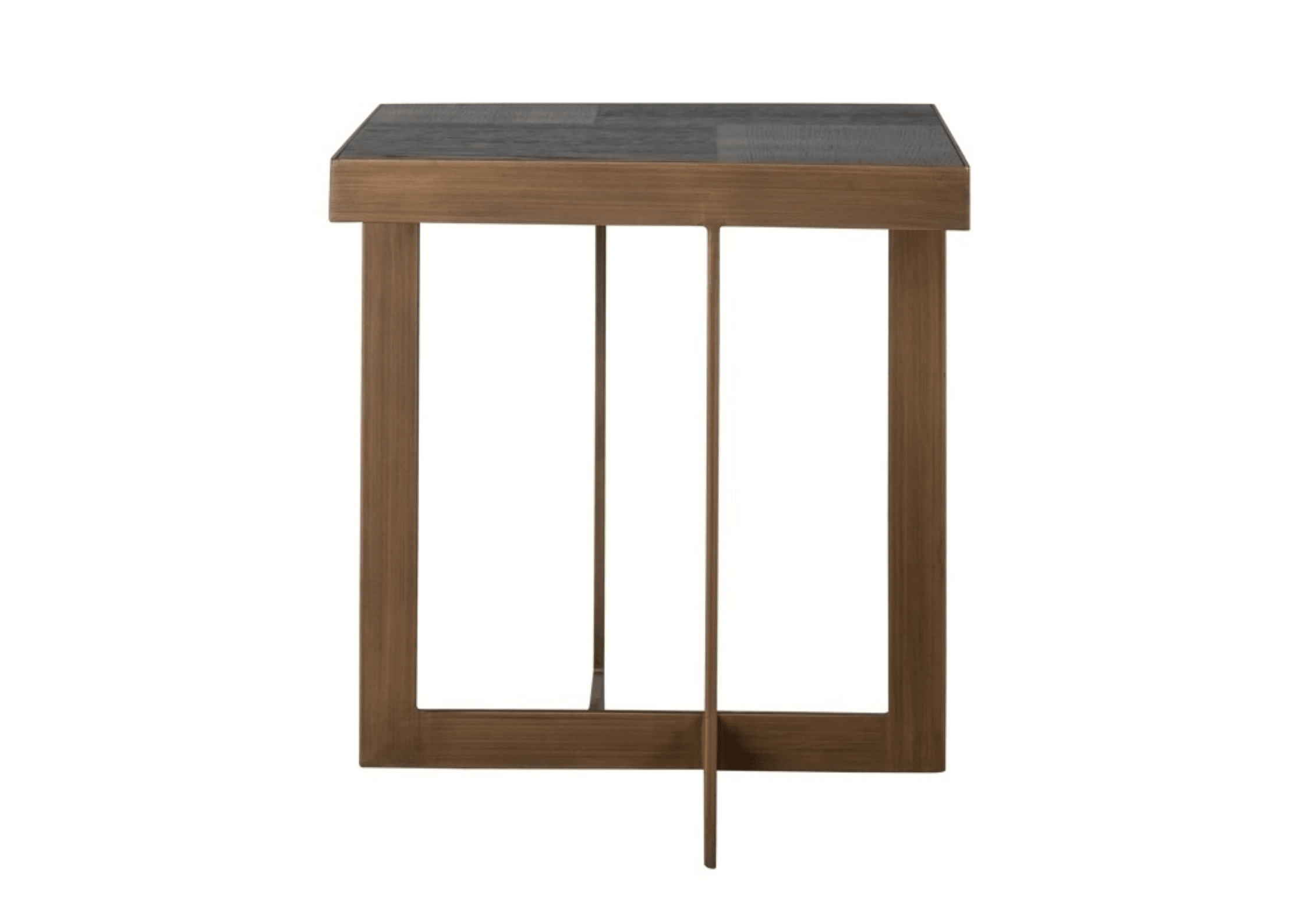 Stolik kwadratowy CAMBON mosiądz Richmond Interiors Eye on Design