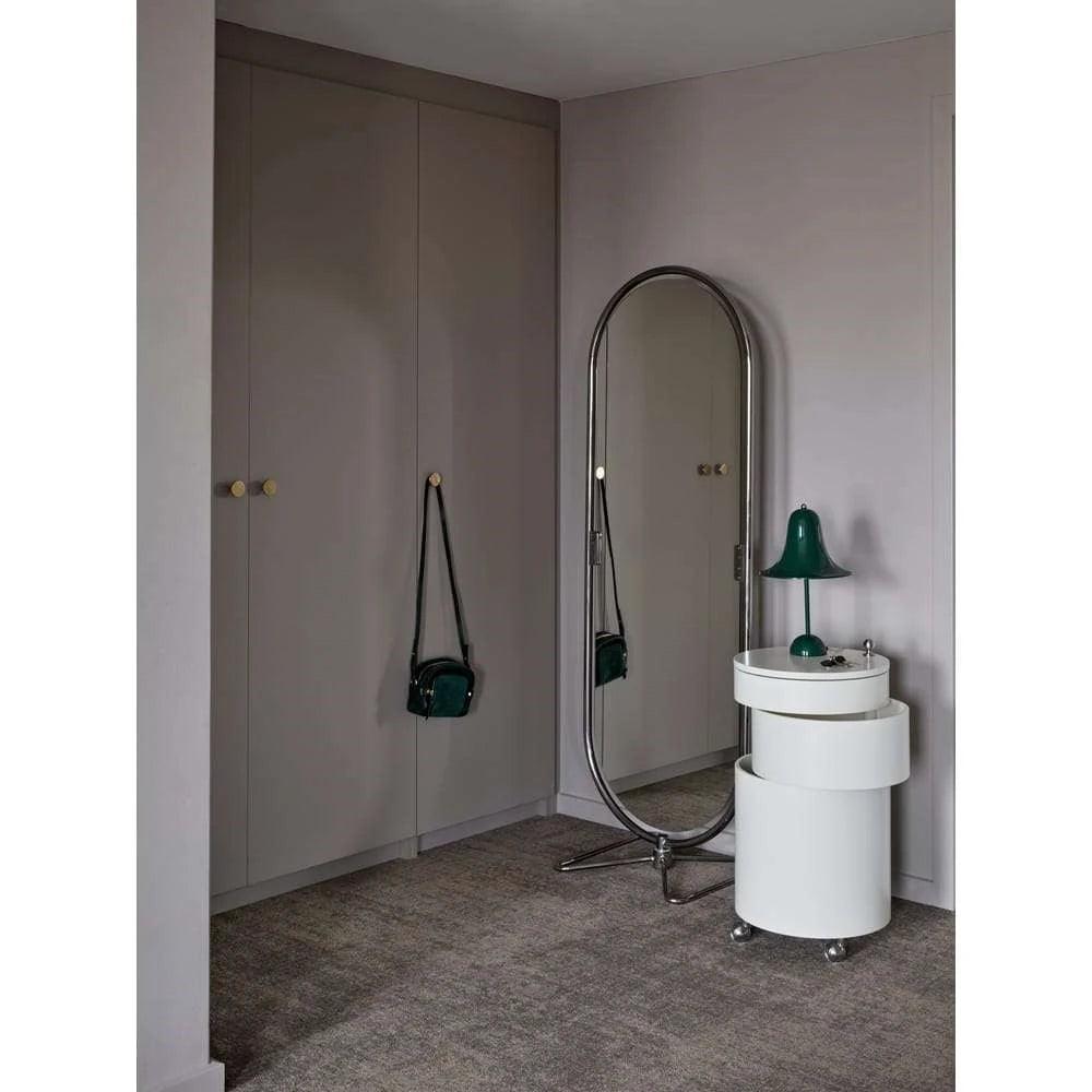 Stolik na kółkach BARBOY biały Verpan Eye on Design