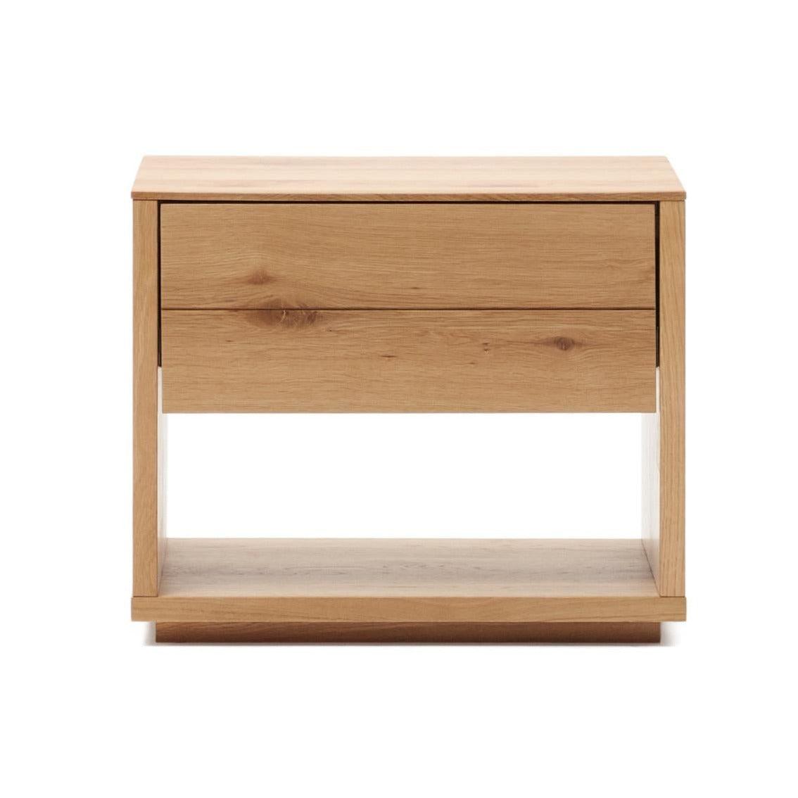 Stolik nocny ALGUEMA fornir dębowy La Forma Eye on Design