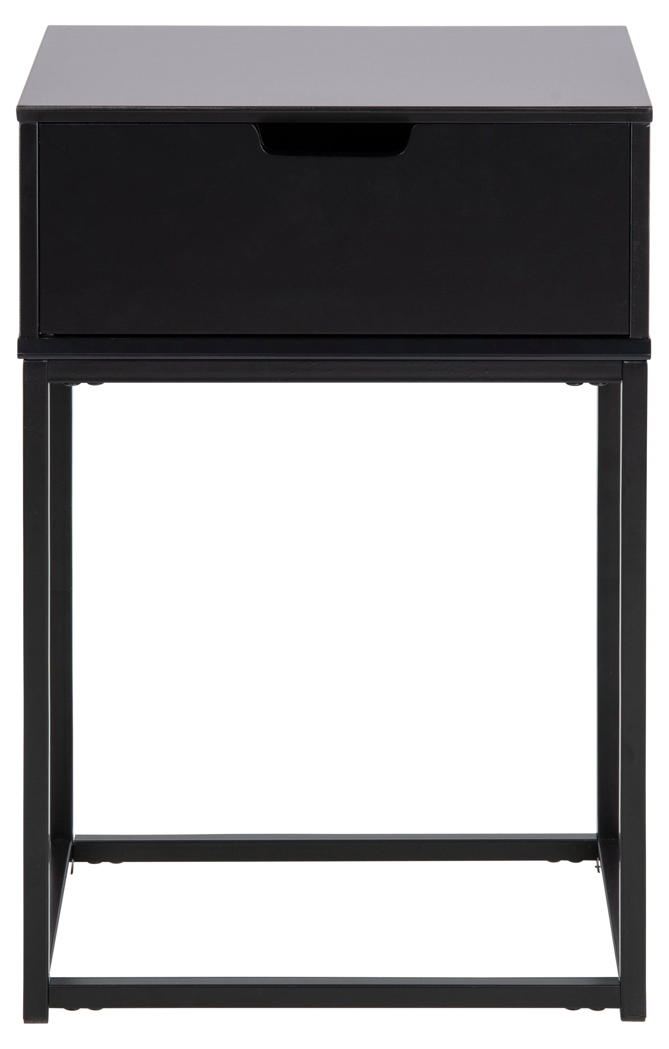 Stolik nocny MITRA czarny Home Essentials Eye on Design