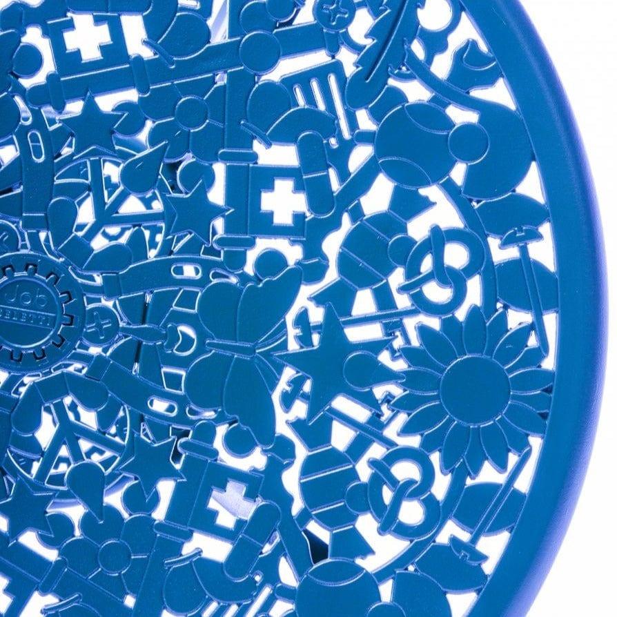 Stolik ogrodowy INDUSTRY niebieski Seletti Eye on Design