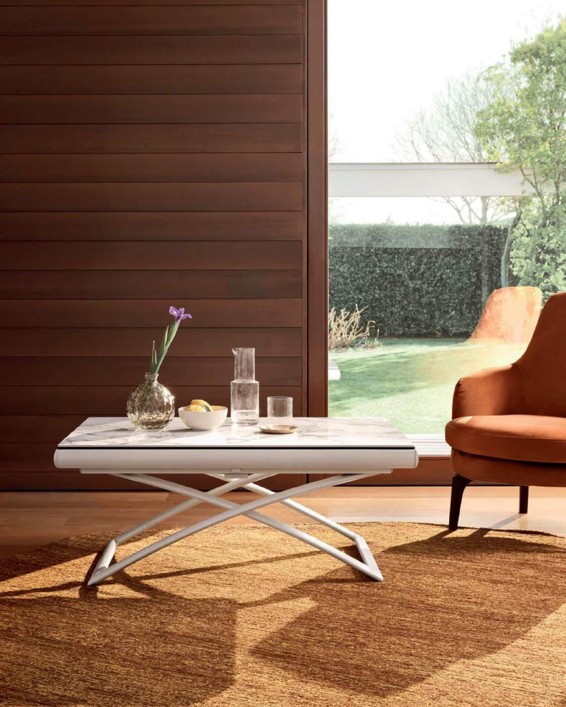 Stolik rozkładany DAKOTA taupe Calligaris Eye on Design