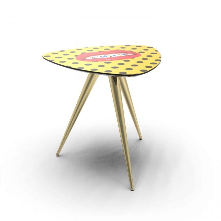 Stolik SHIT żółty Seletti Eye on Design