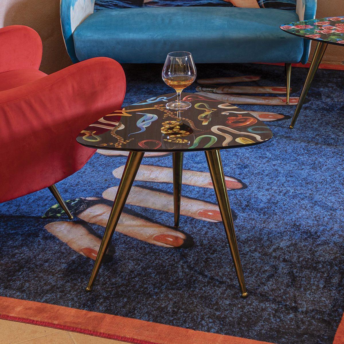 Stolik SNAKES czarny Seletti Eye on Design