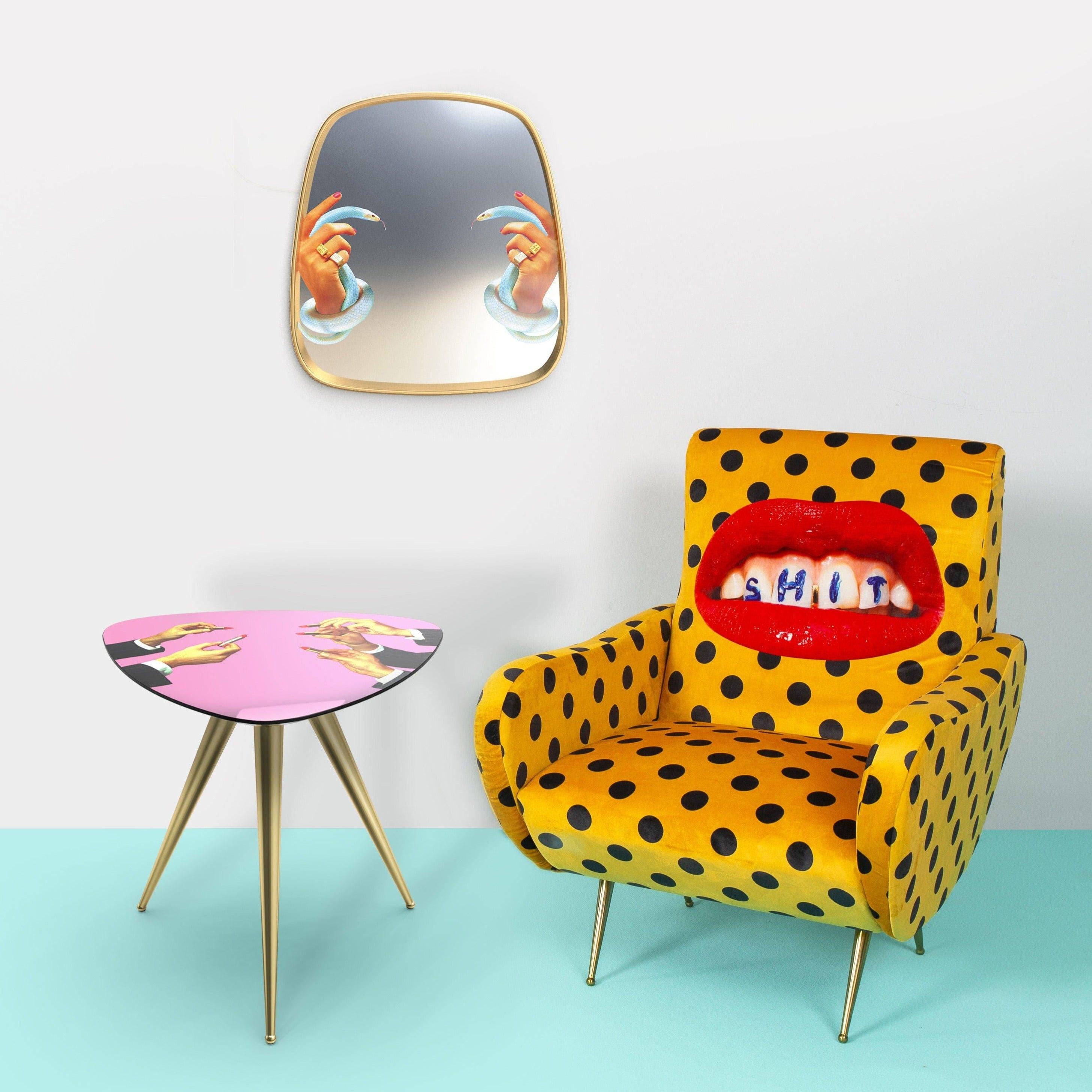 Stolik SNAKES czarny Seletti Eye on Design