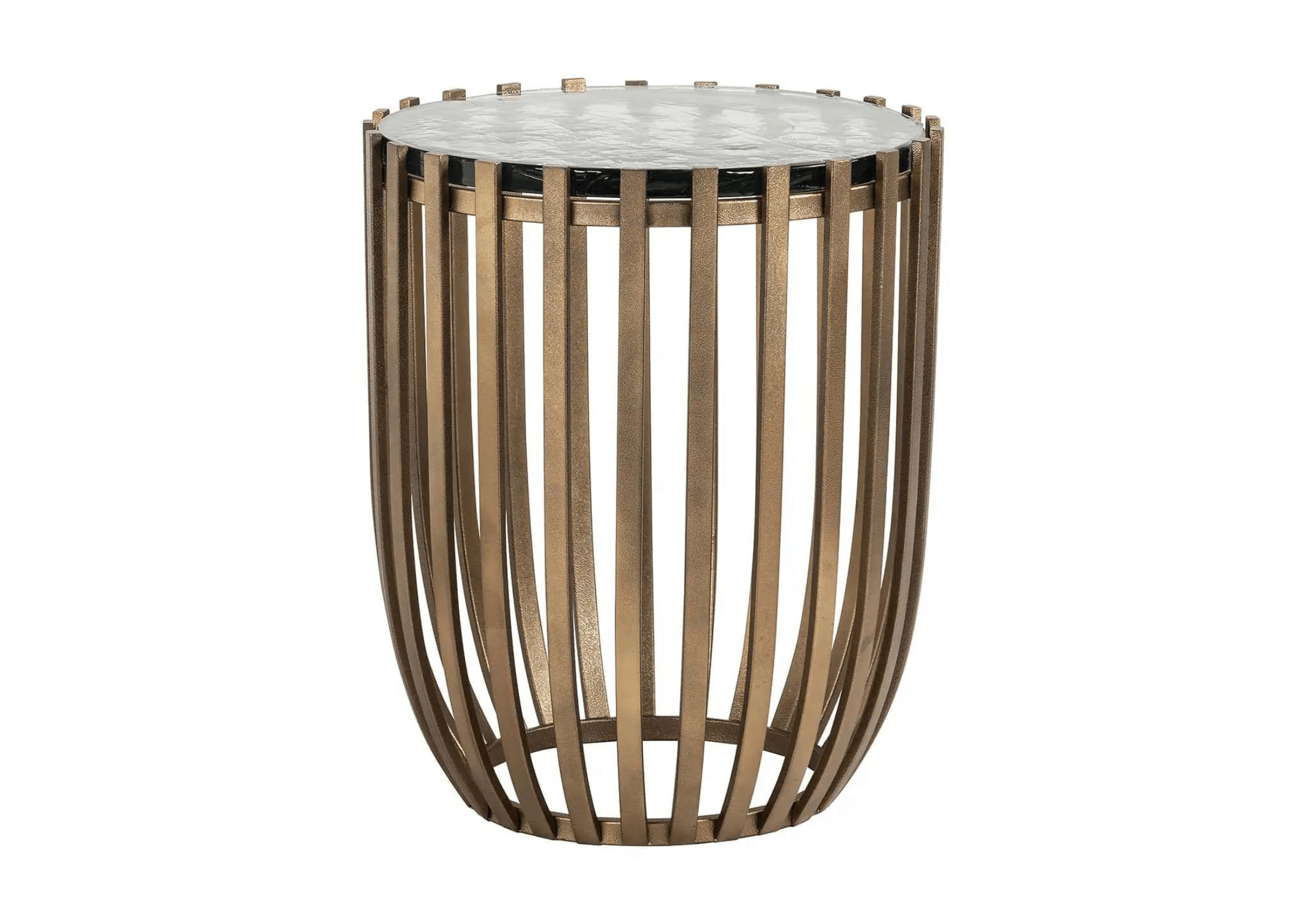 Stolik VOLANTE mosiężny Richmond Interiors Eye on Design