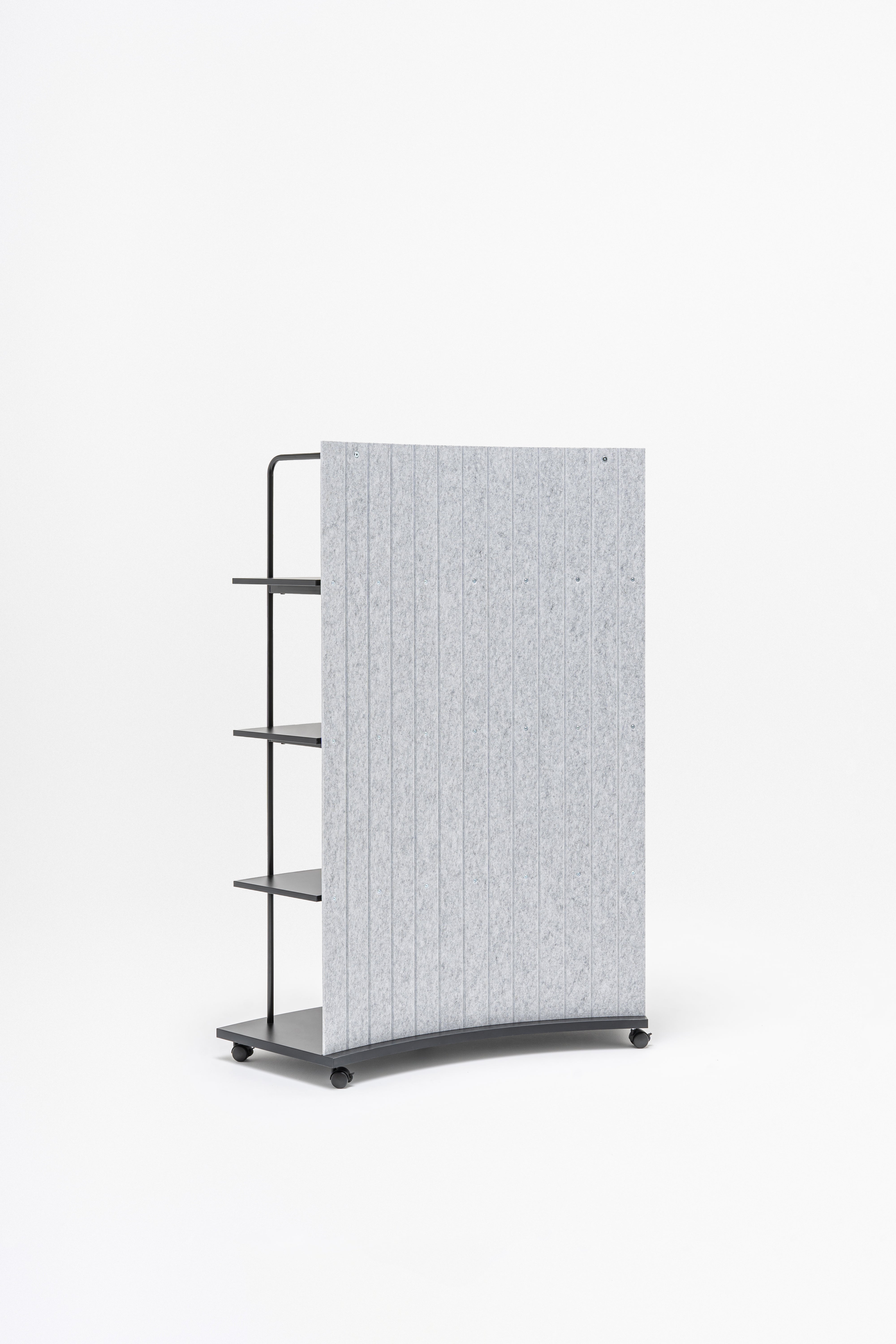 Stalen rek TANCA achterkant van vilt