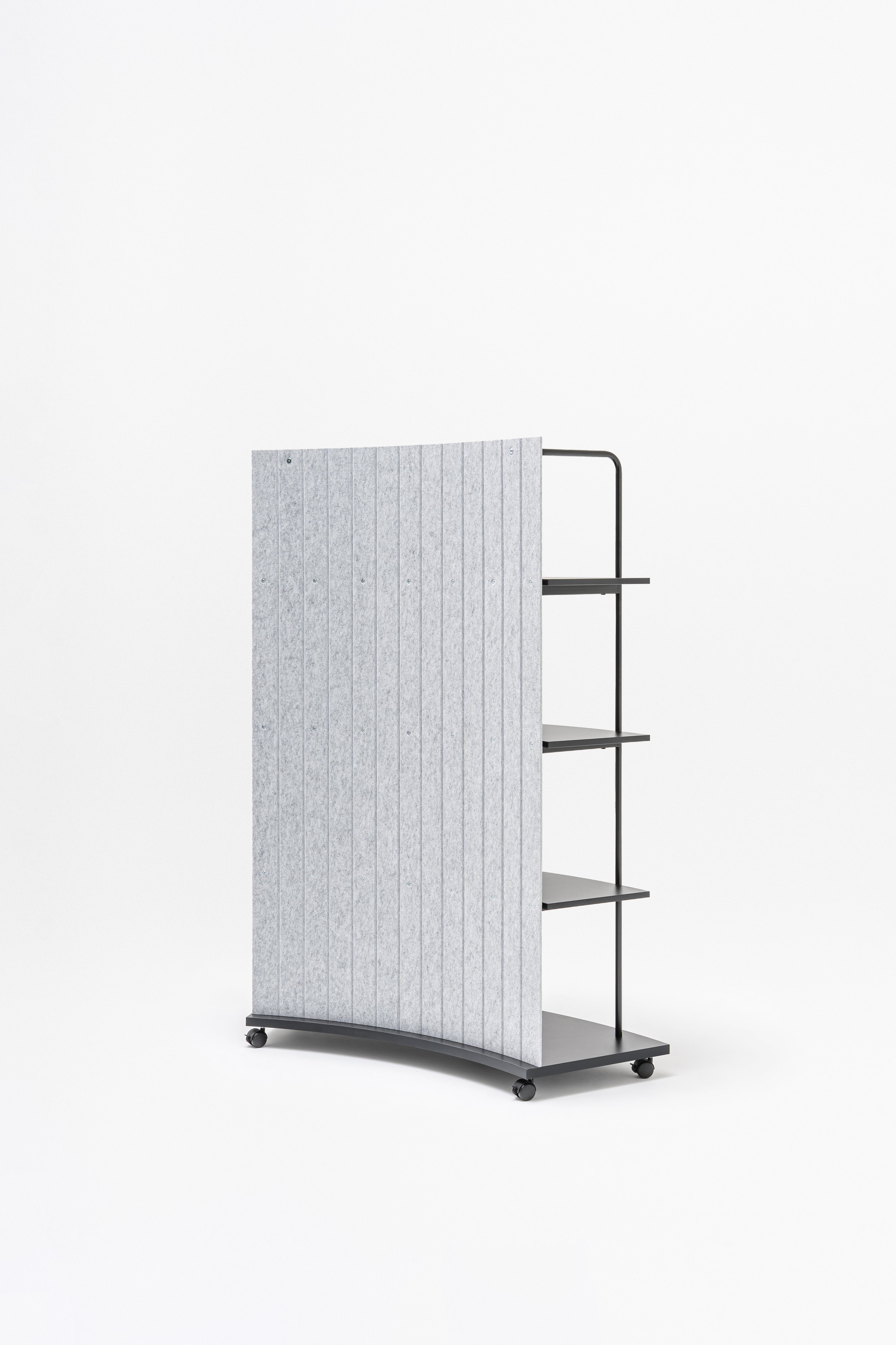 Stalen rek TANCA achterkant van vilt