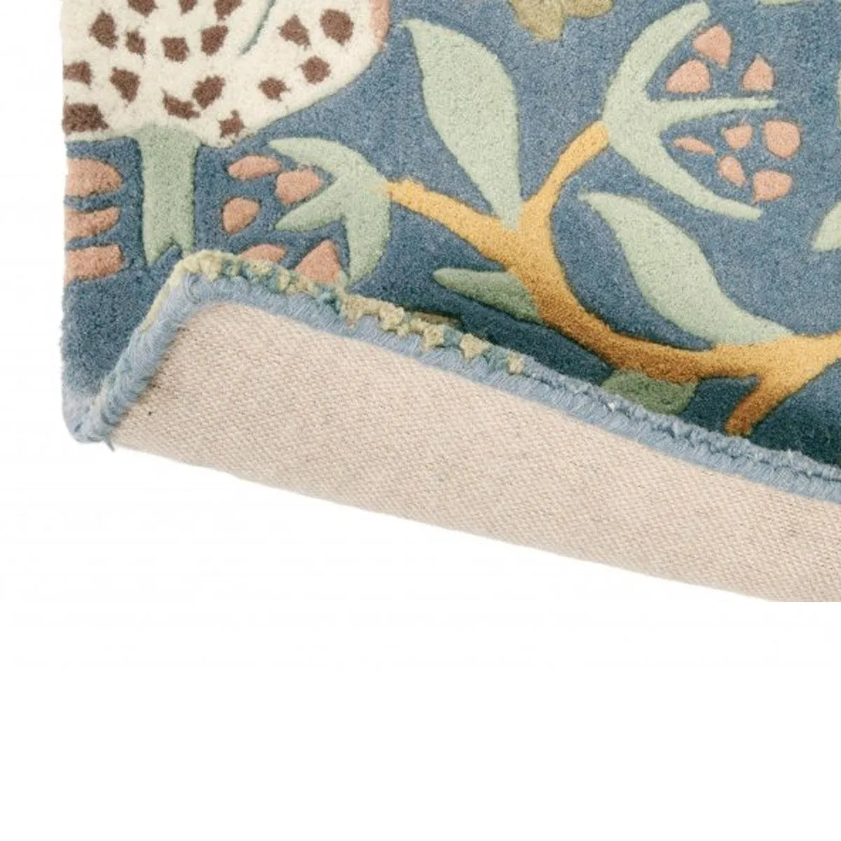 Vloerkleed AARDBEIENDIEF LEIGRIJS groen