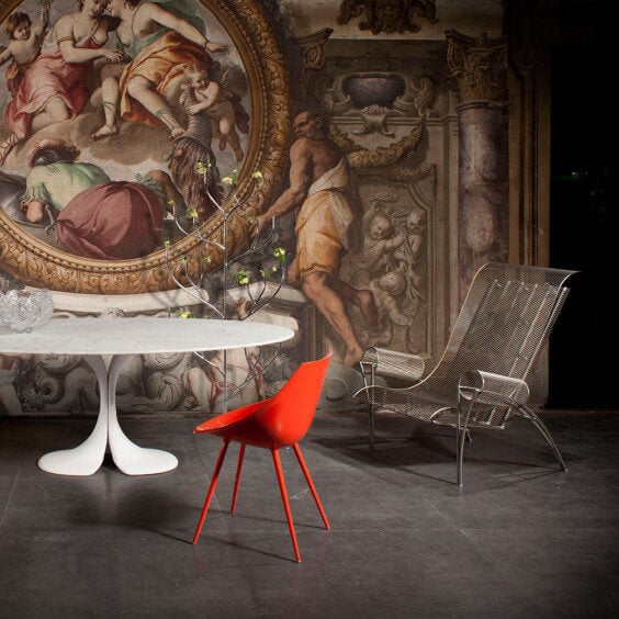 Fauteuil SUKI roestvrij staal