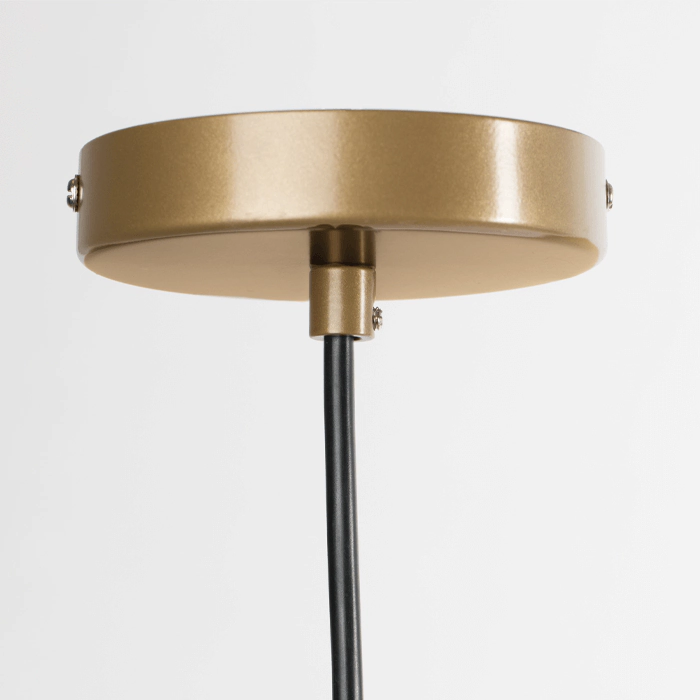 Goldene Hängelampe SWEET MESH