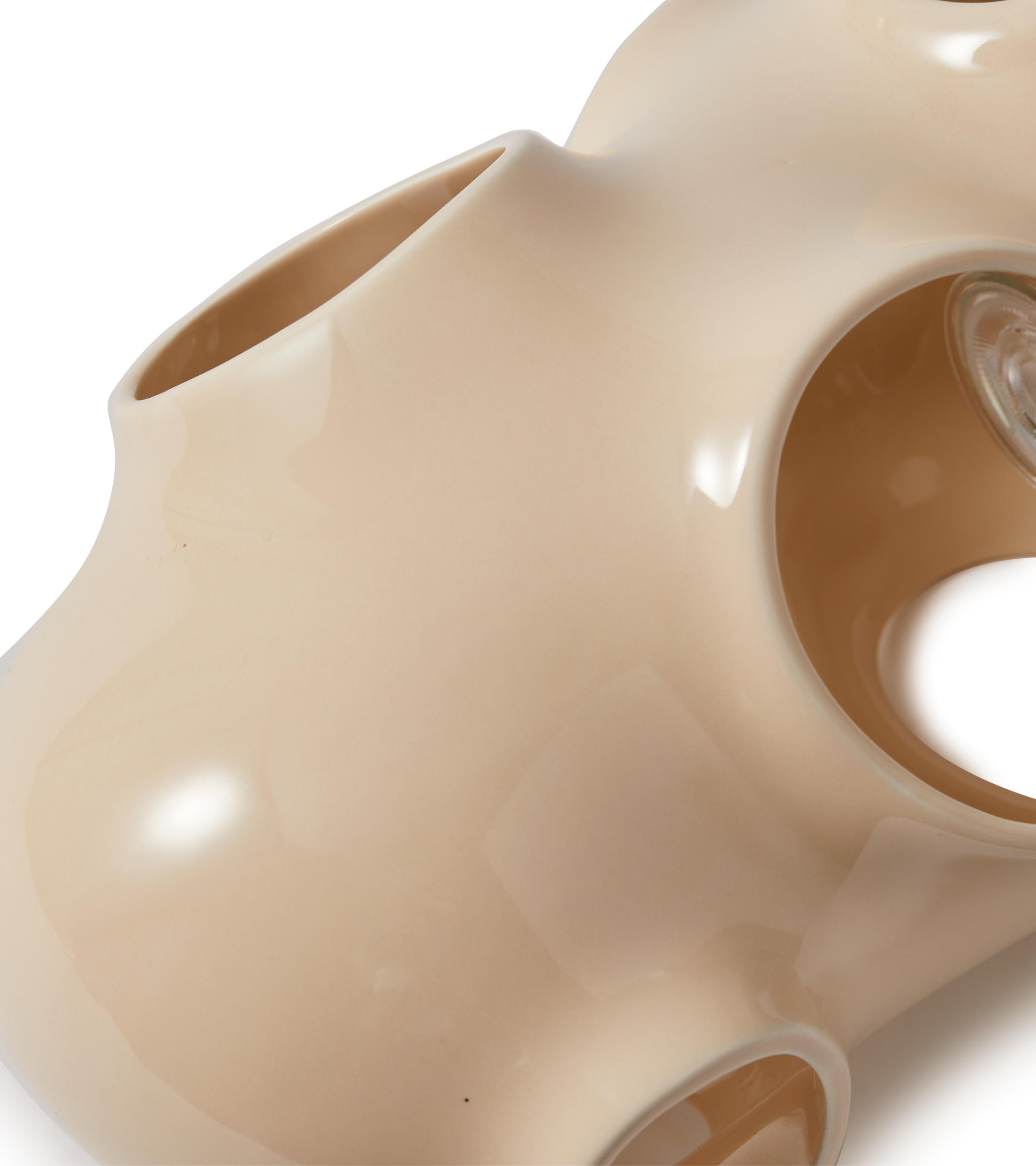 Tafellamp BULLE beige