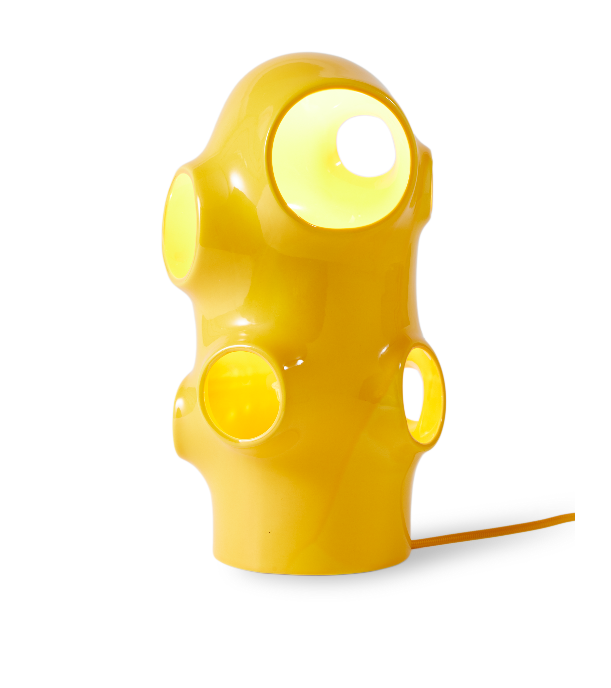 BULLE orange table lamp
