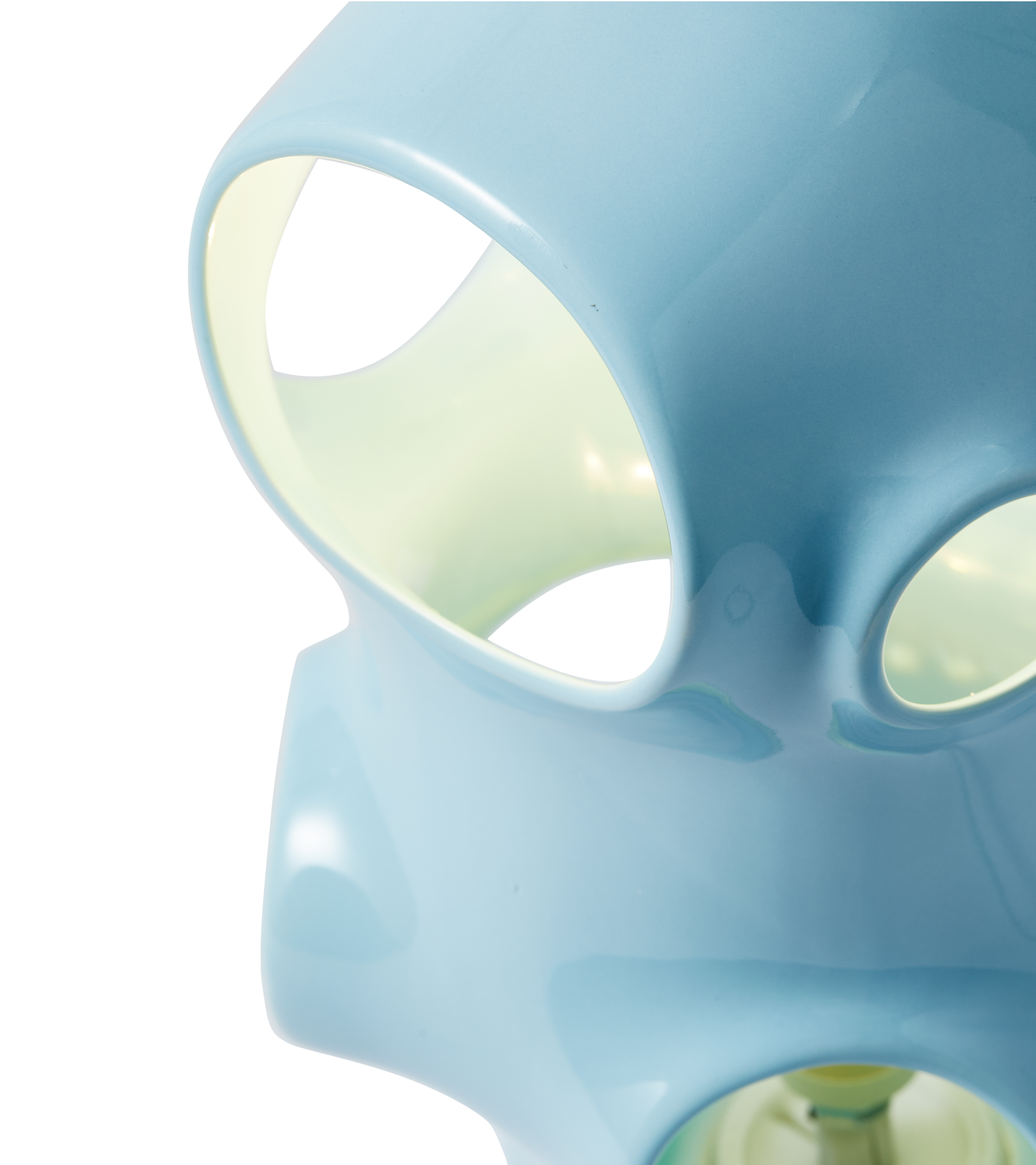 BULLE Tischleuchte hellblau