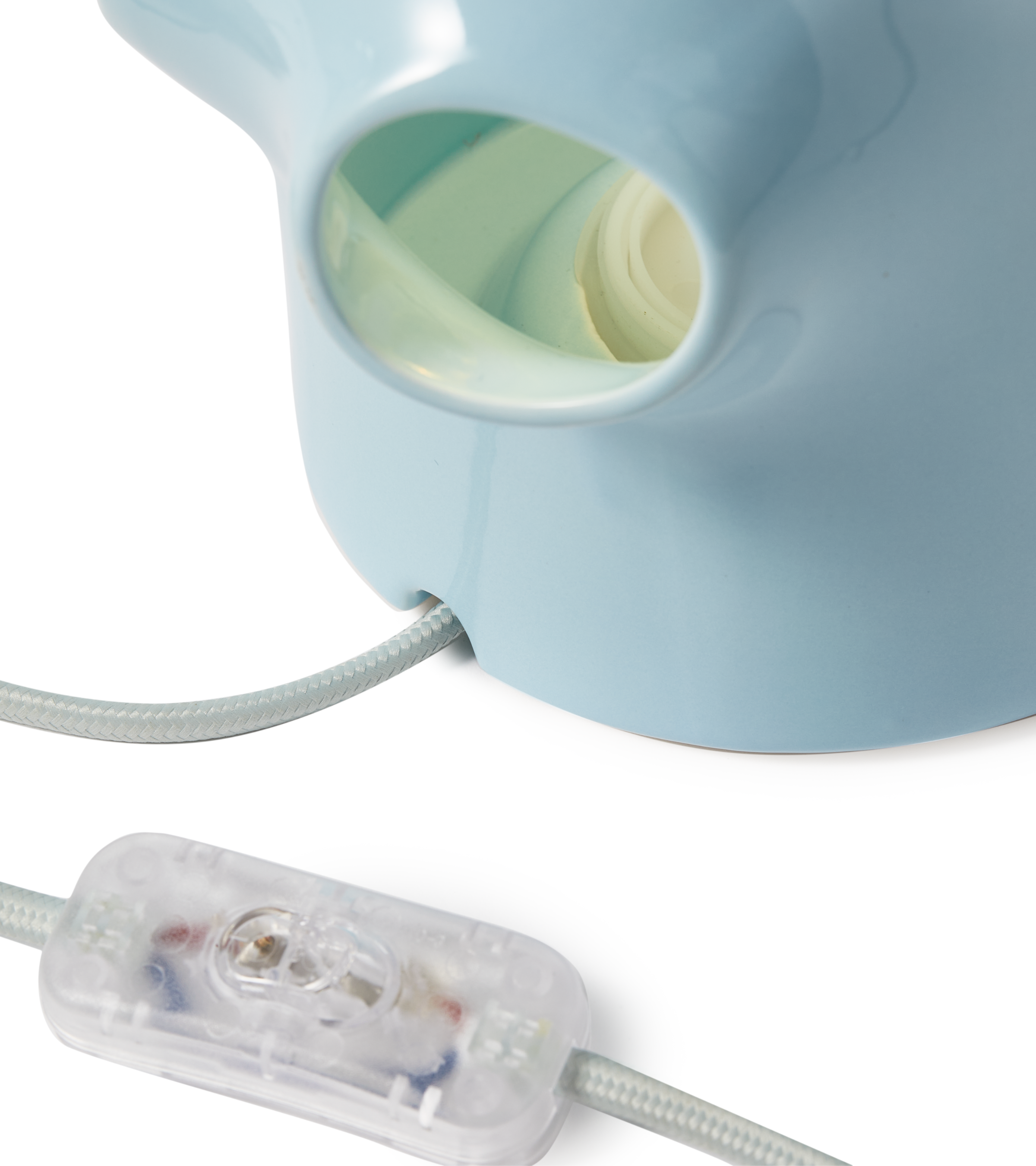 BULLE Tischleuchte hellblau