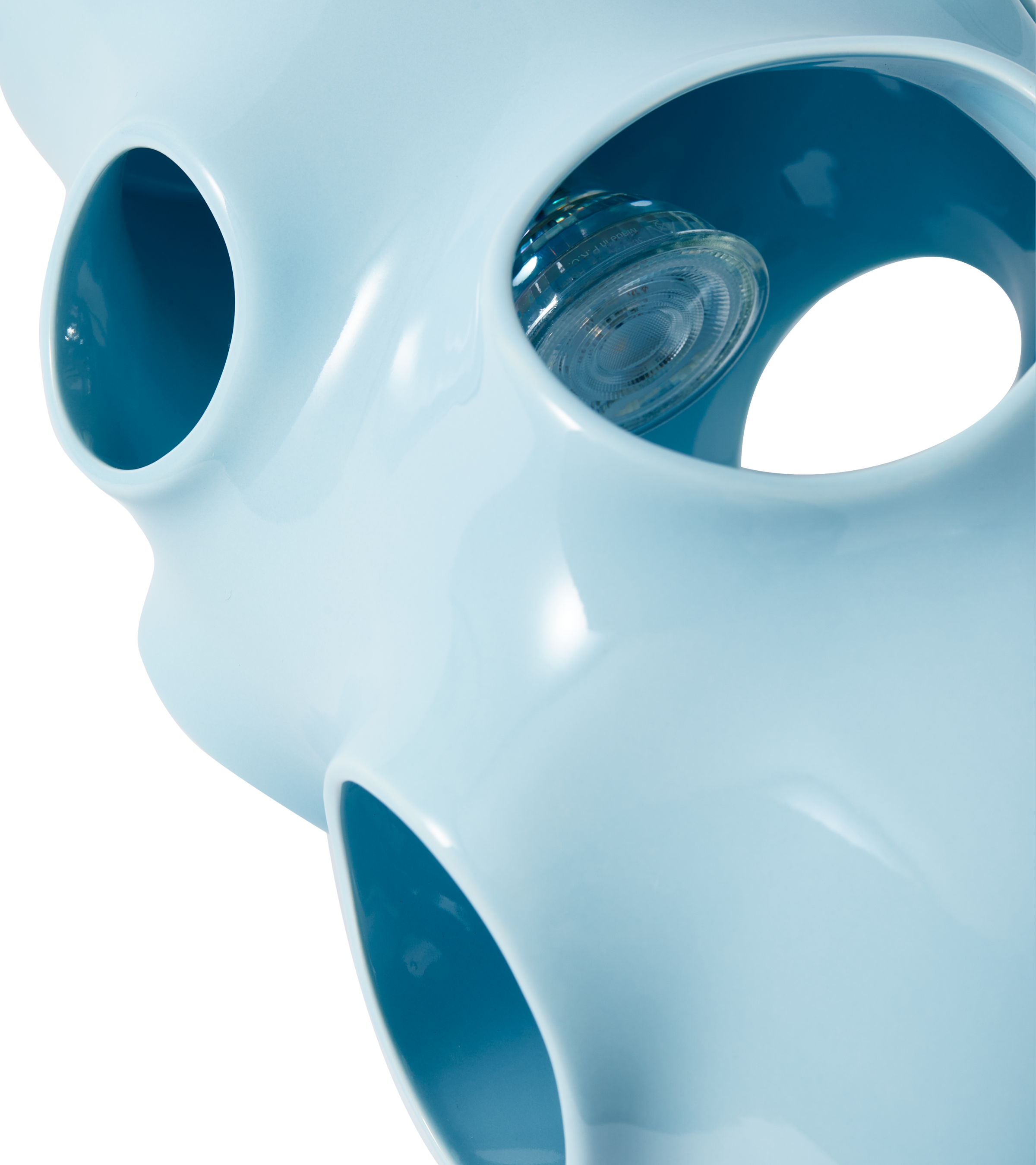 BULLE Tischleuchte hellblau