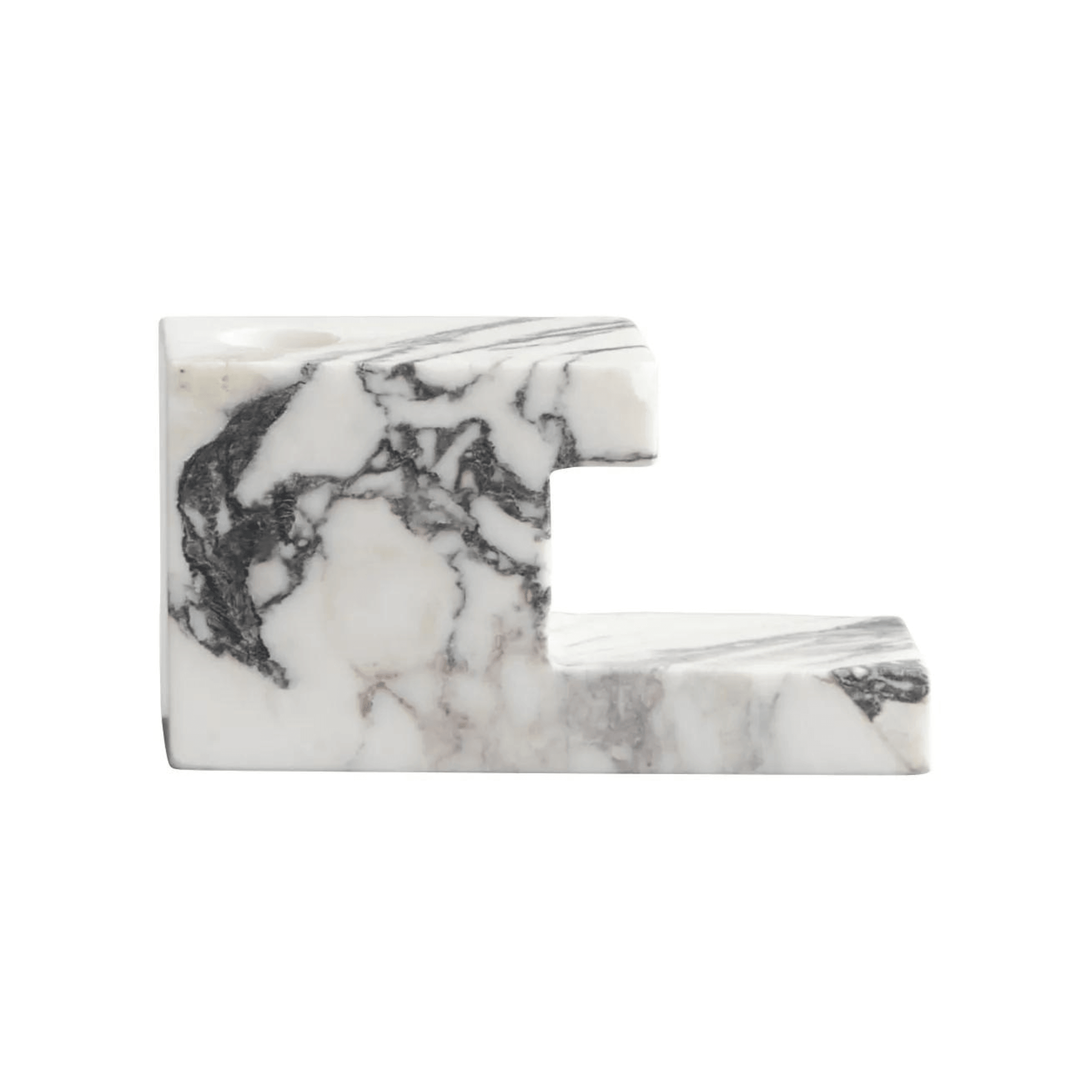 Świecznik BRICK LOW marmur 101 Copenhagen Eye on Design