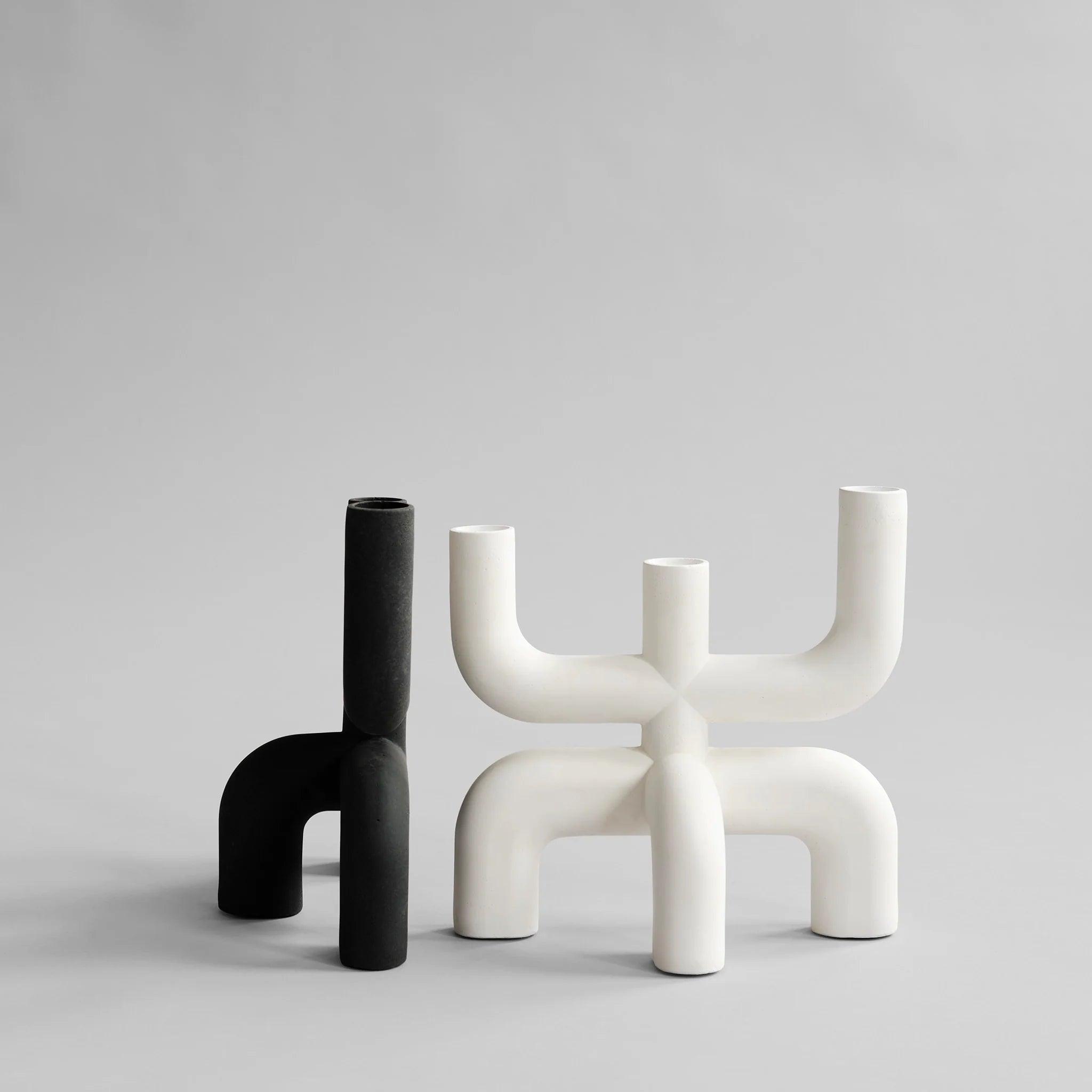 Świecznik COBRA biały 101 Copenhagen Eye on Design