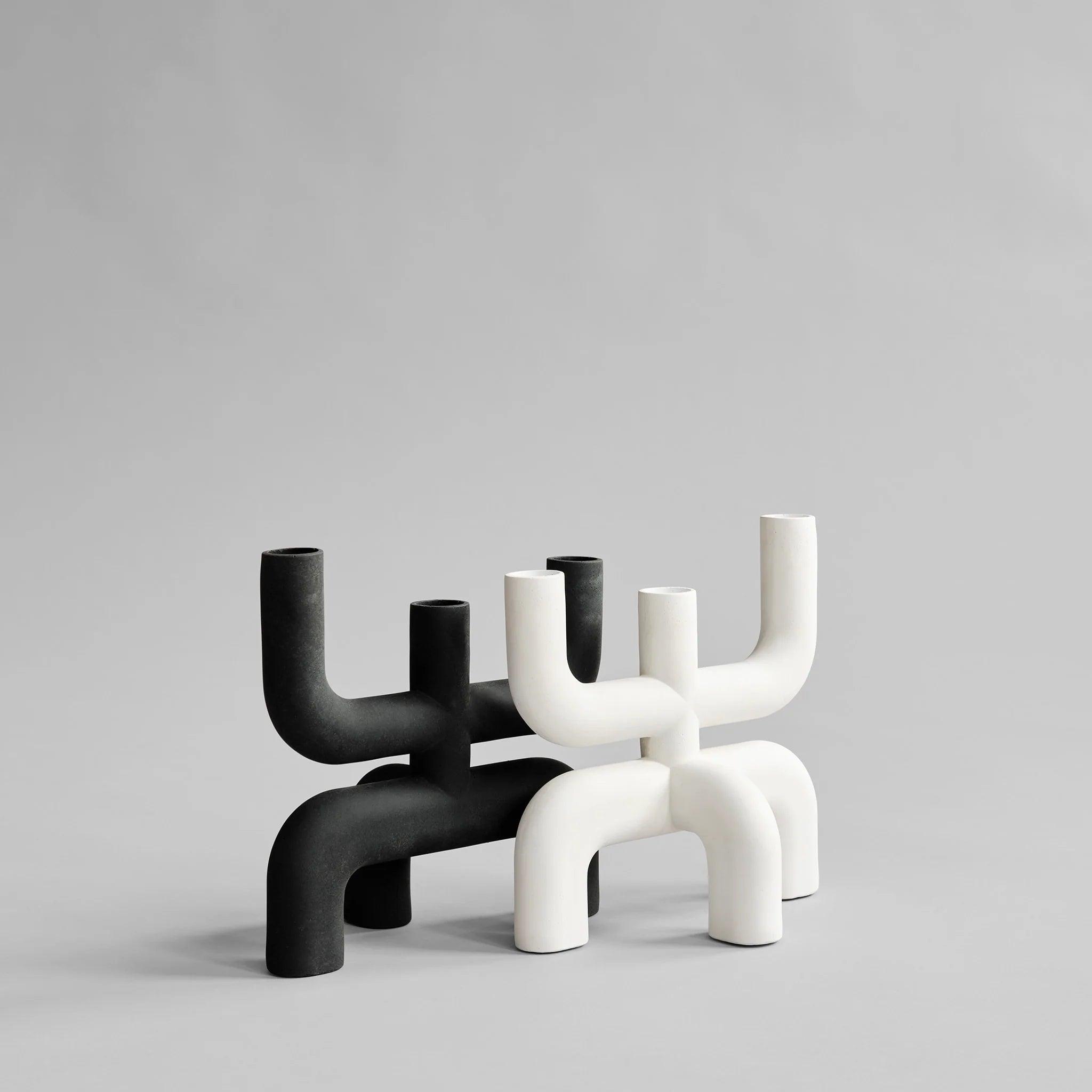 Świecznik COBRA biały 101 Copenhagen Eye on Design