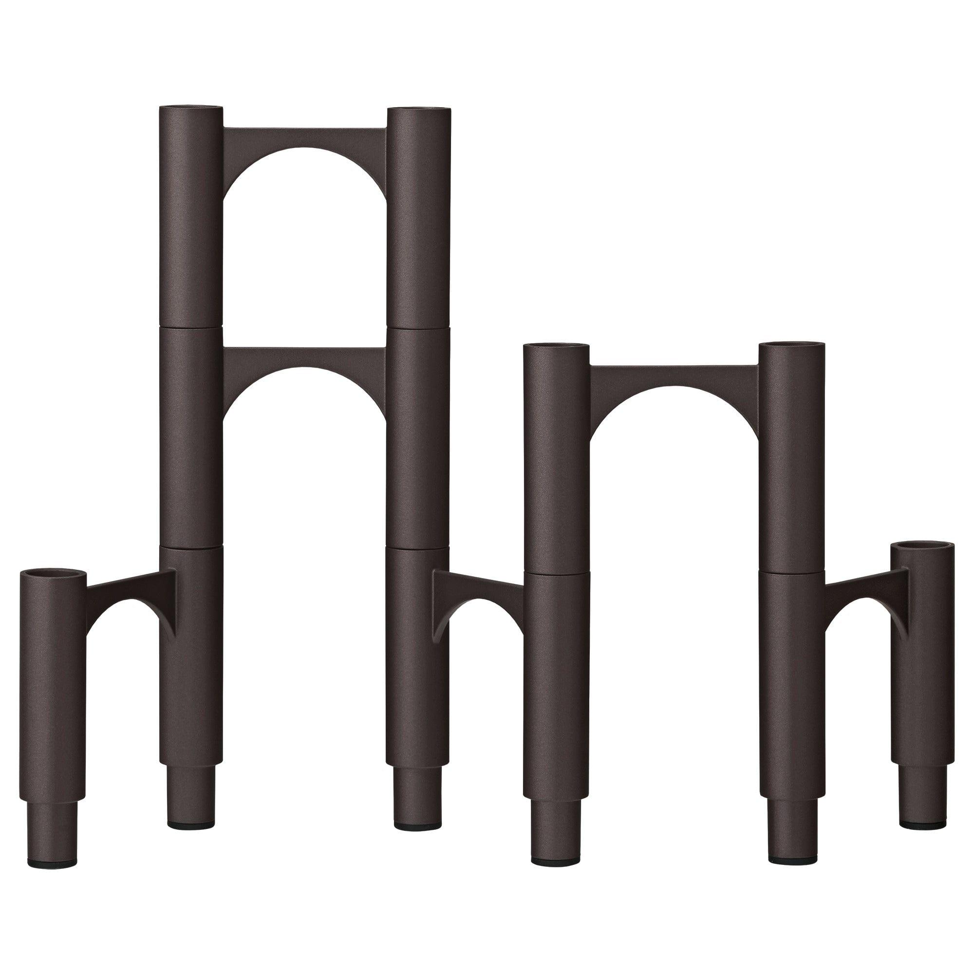 Świecznik COMPONO brązowy AYTM Eye on Design