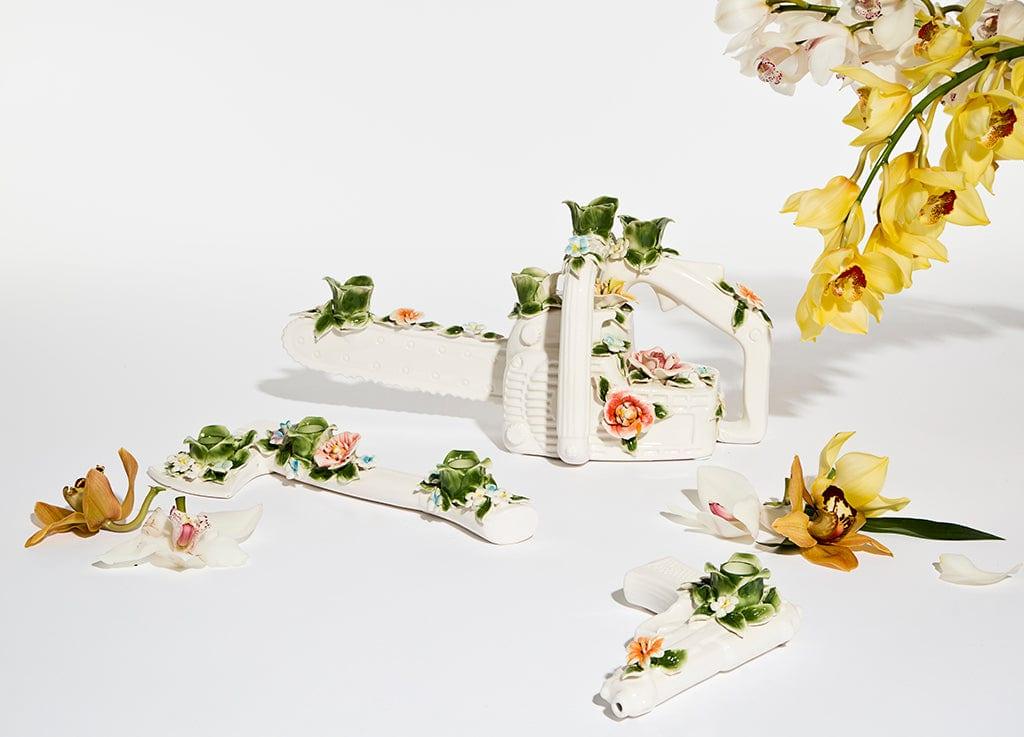 Świecznik FLOWER ATTITUDE THE SPONTOON porcelanowy Seletti Eye on Design