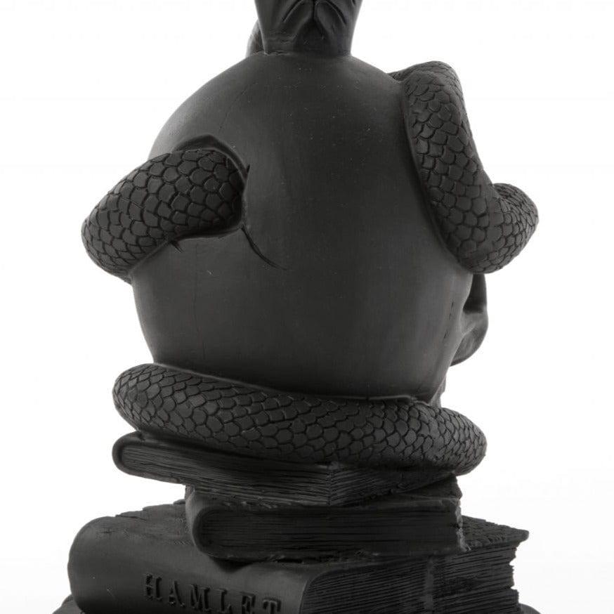 Świecznik GIANT BURLESQUE SKULL czarny Seletti Eye on Design