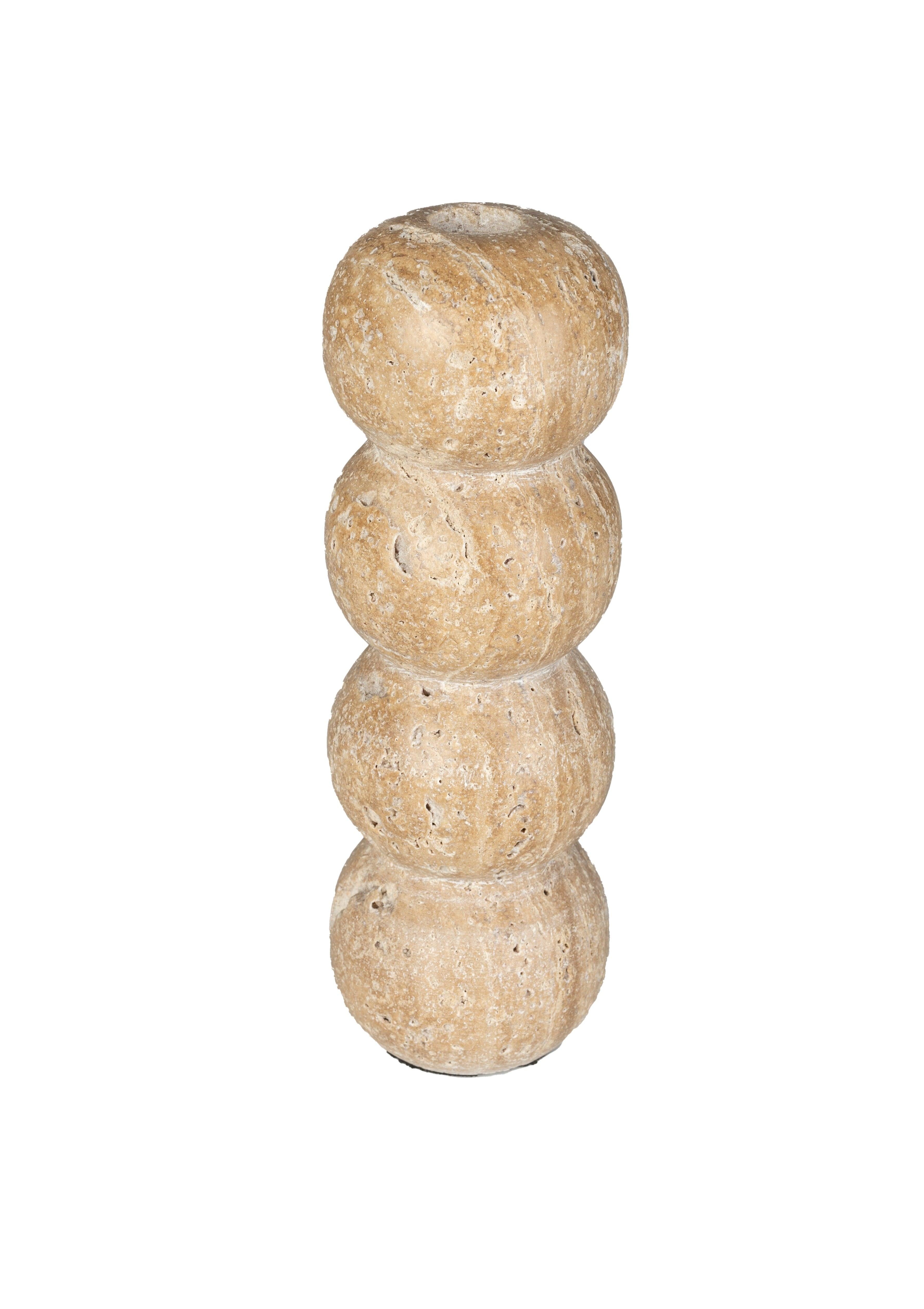 Świecznik ROME trawertyn Zuiver Eye on Design