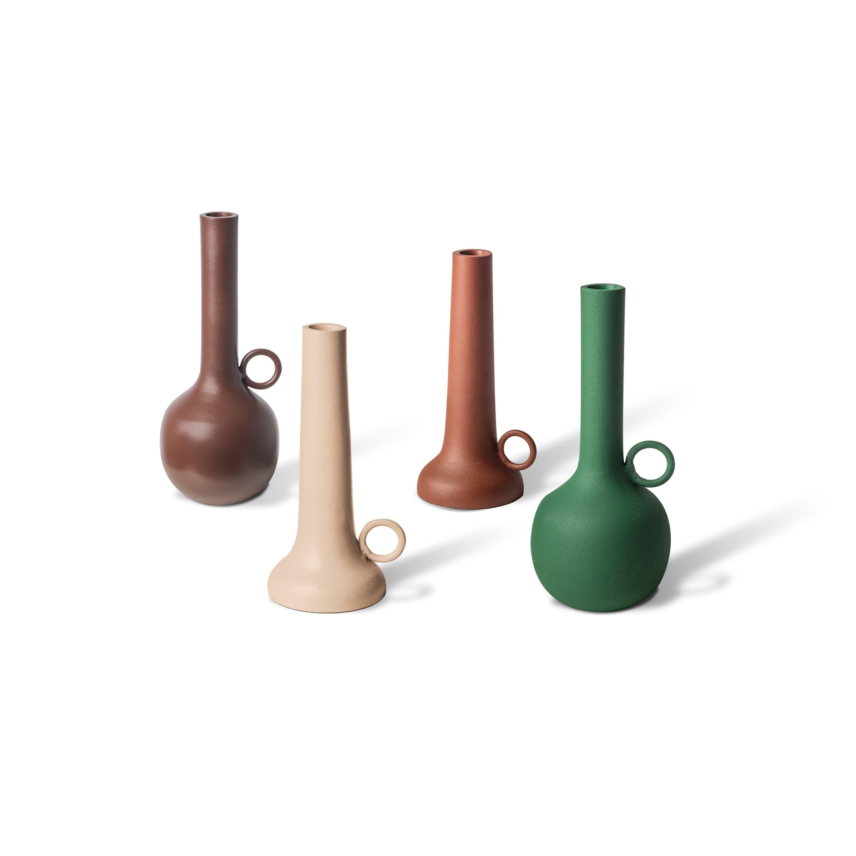 Świecznik SPARTAN beżowy Pols Potten Eye on Design