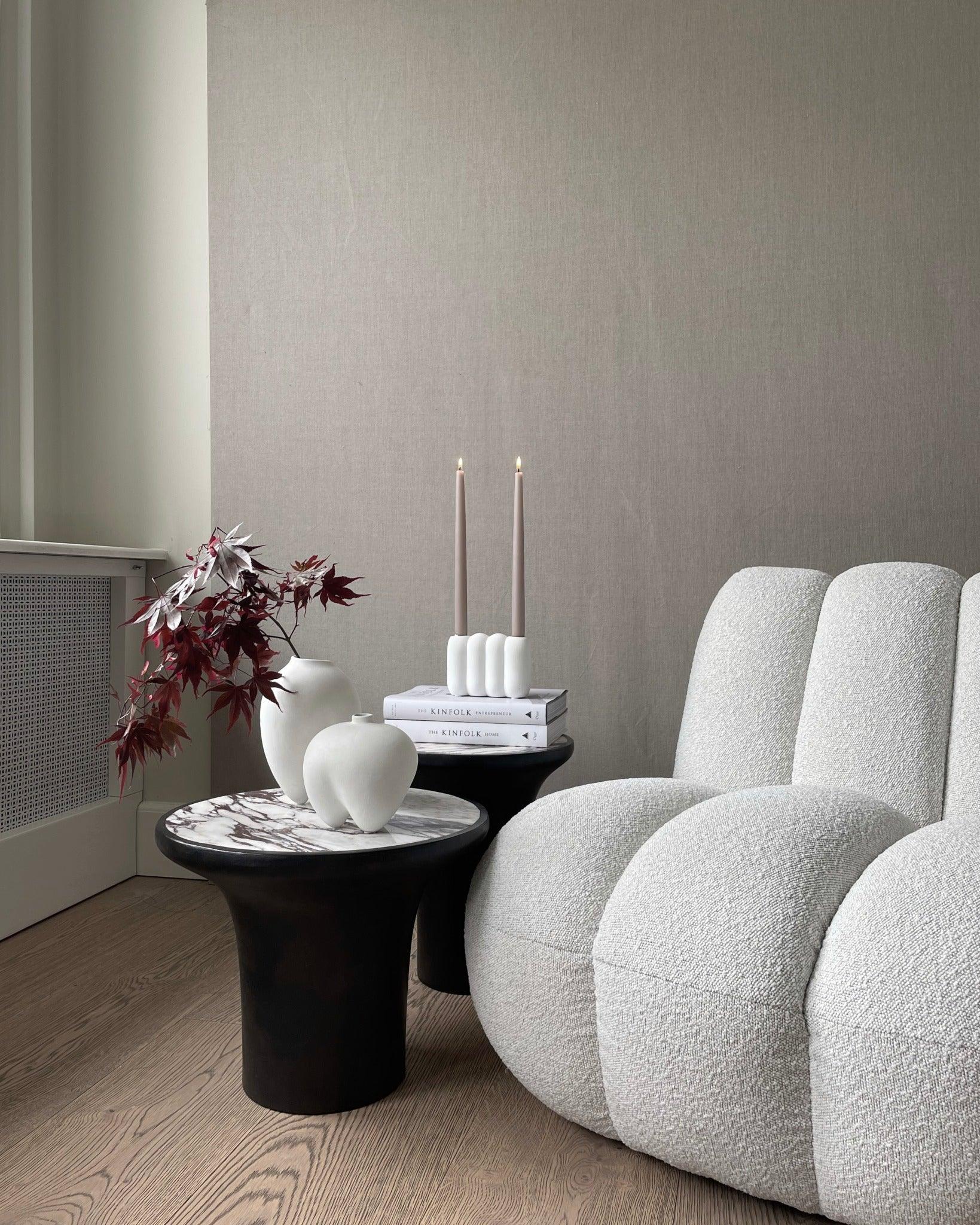 Świecznik TUBE biały 101 Copenhagen Eye on Design