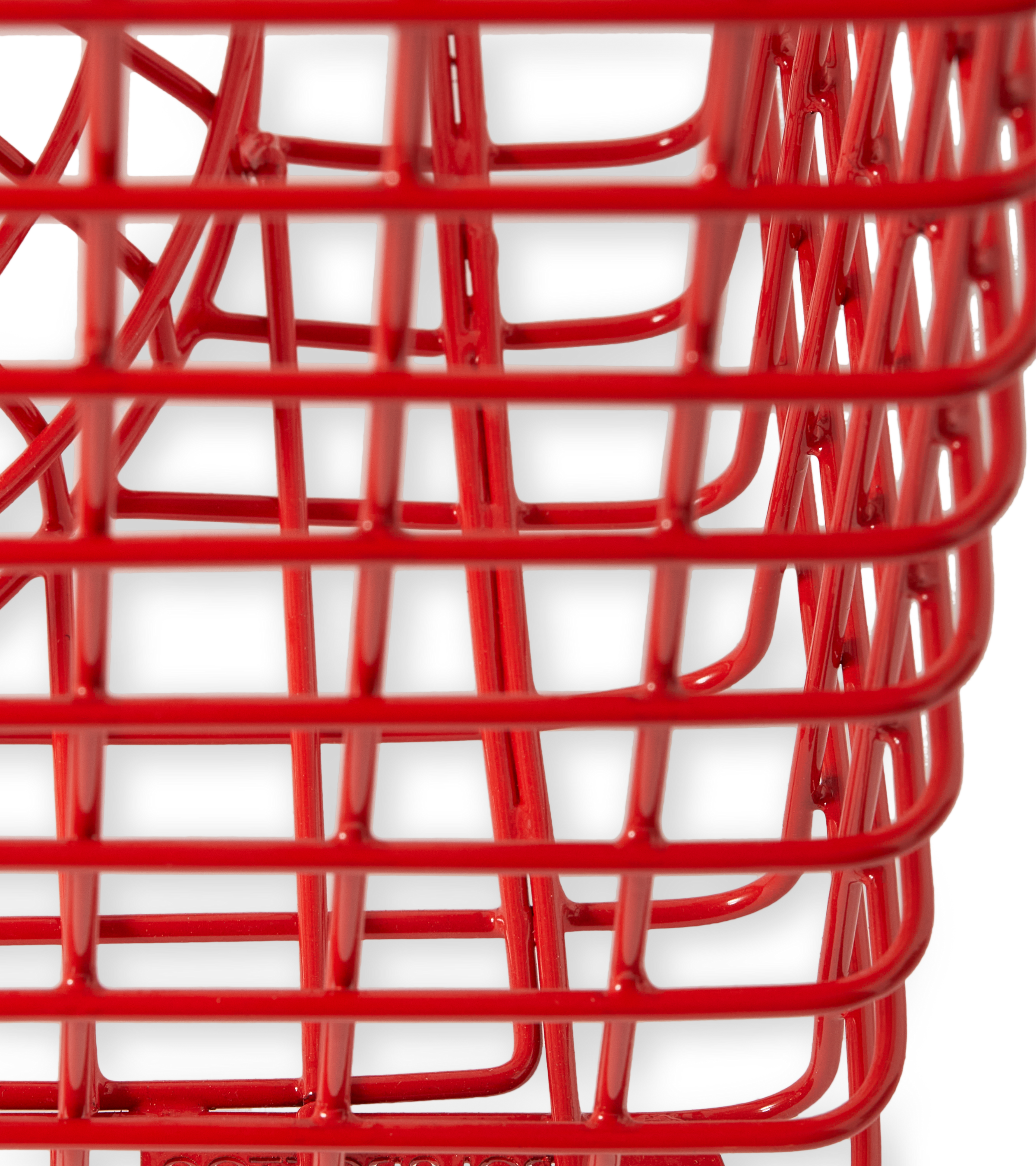ZIG ZAG WIRE Dekohocker rot