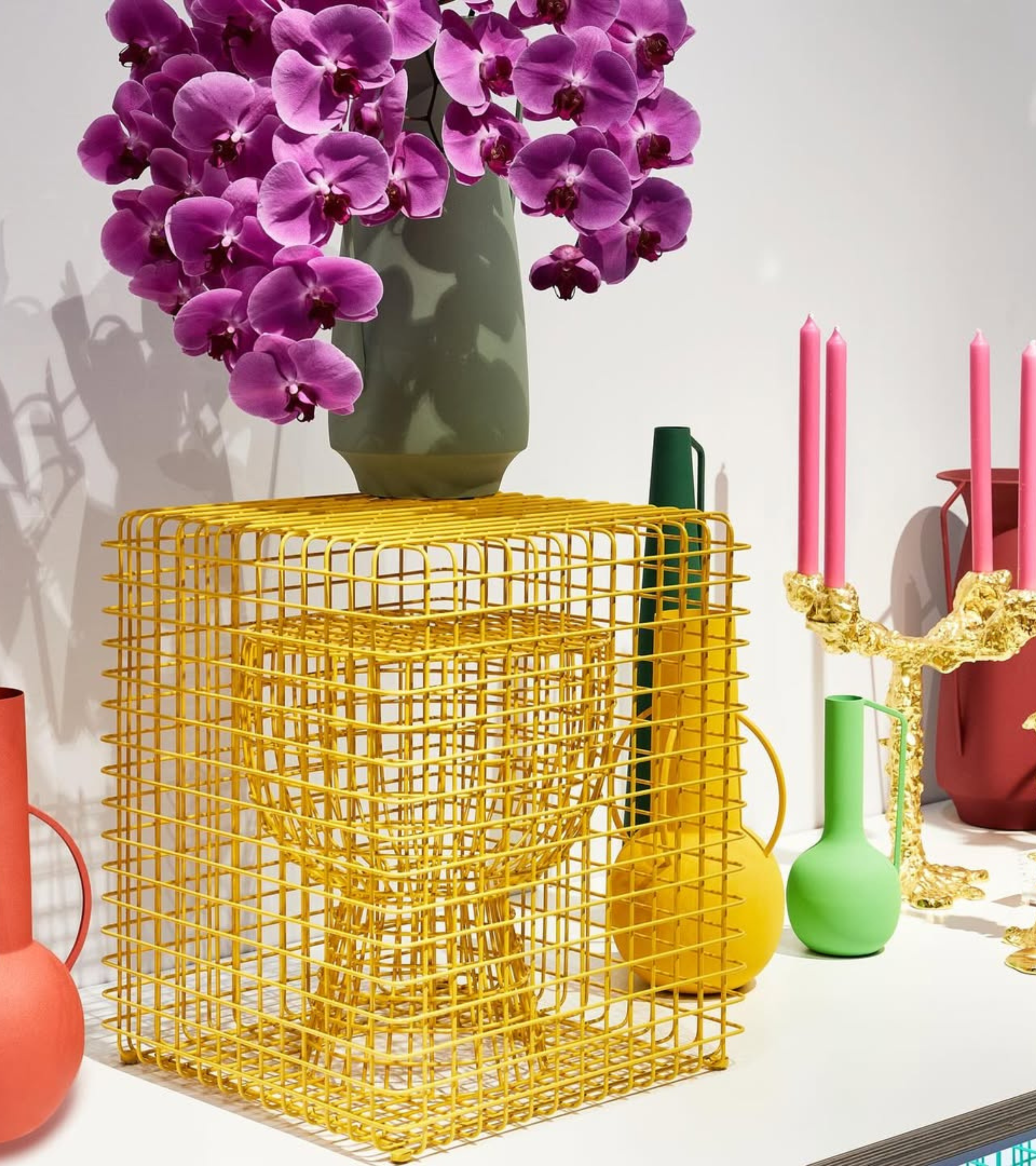 TIP TAP WIRE Dekohocker gelb