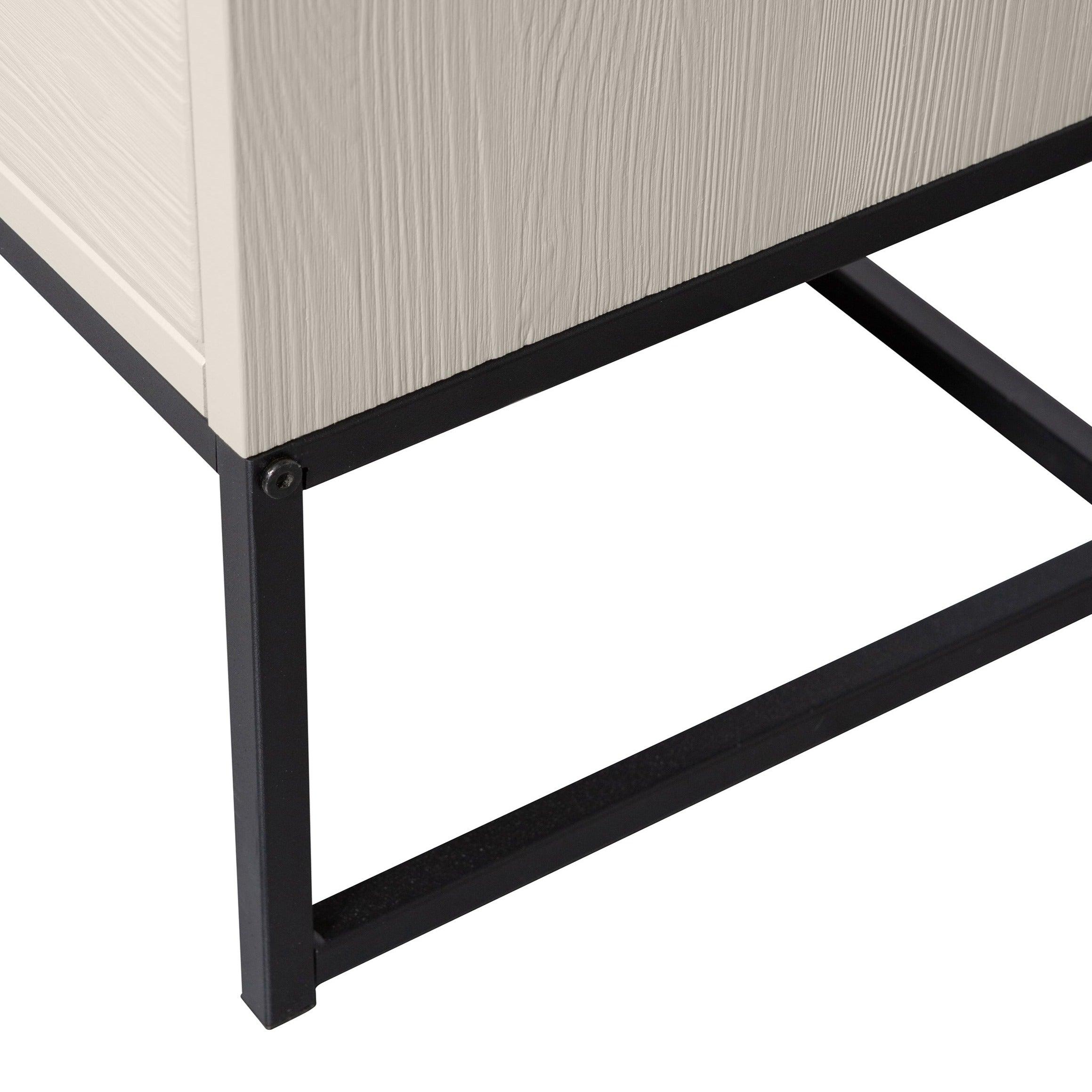 Szafa 2-drzwiowa SILAS popielaty Woood Eye on Design