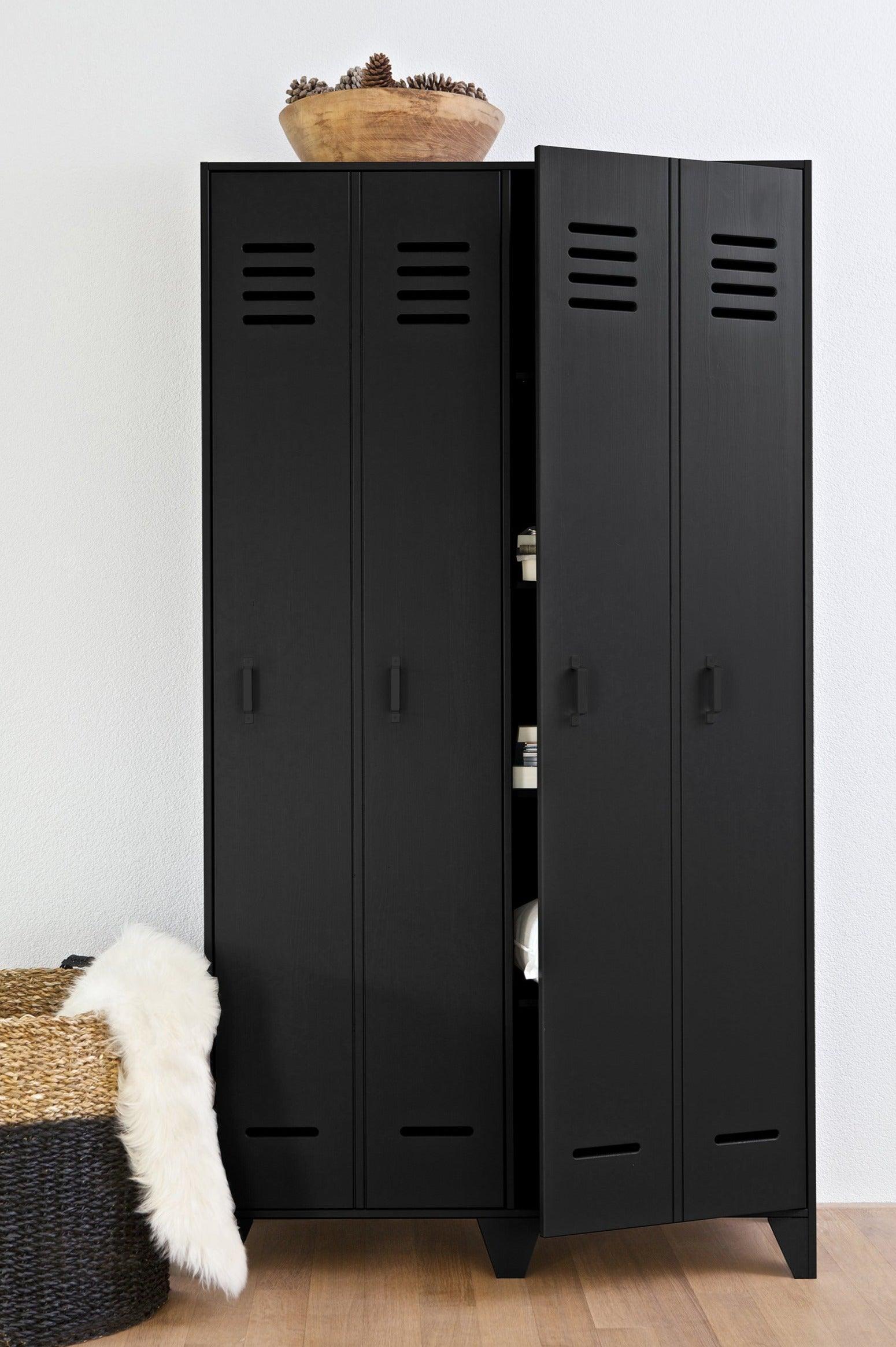 Szafa loftowa STIJN czarny Woood Eye on Design