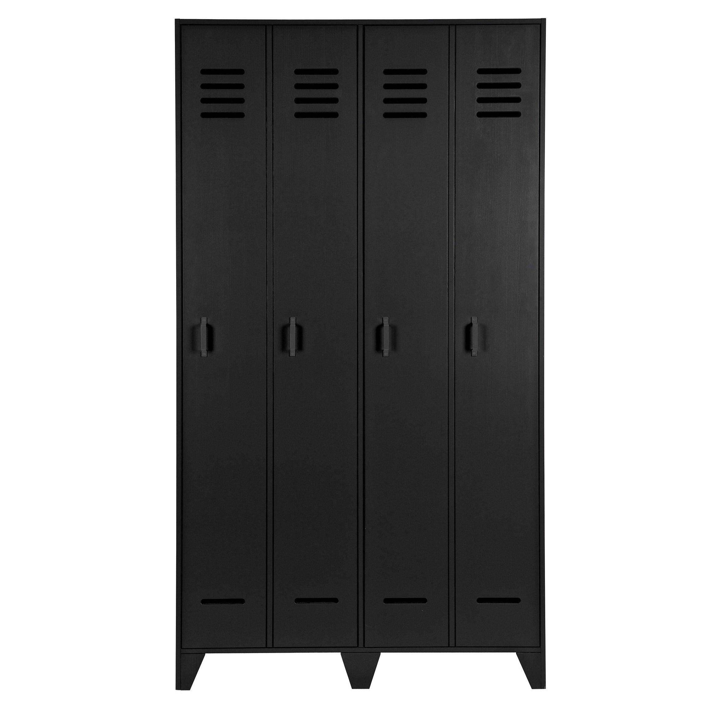 Szafa loftowa STIJN czarny Woood Eye on Design